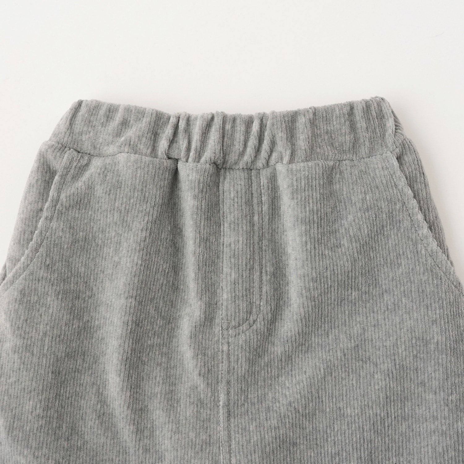 星総柄トレーナー+コーデュロイ調スカートセット