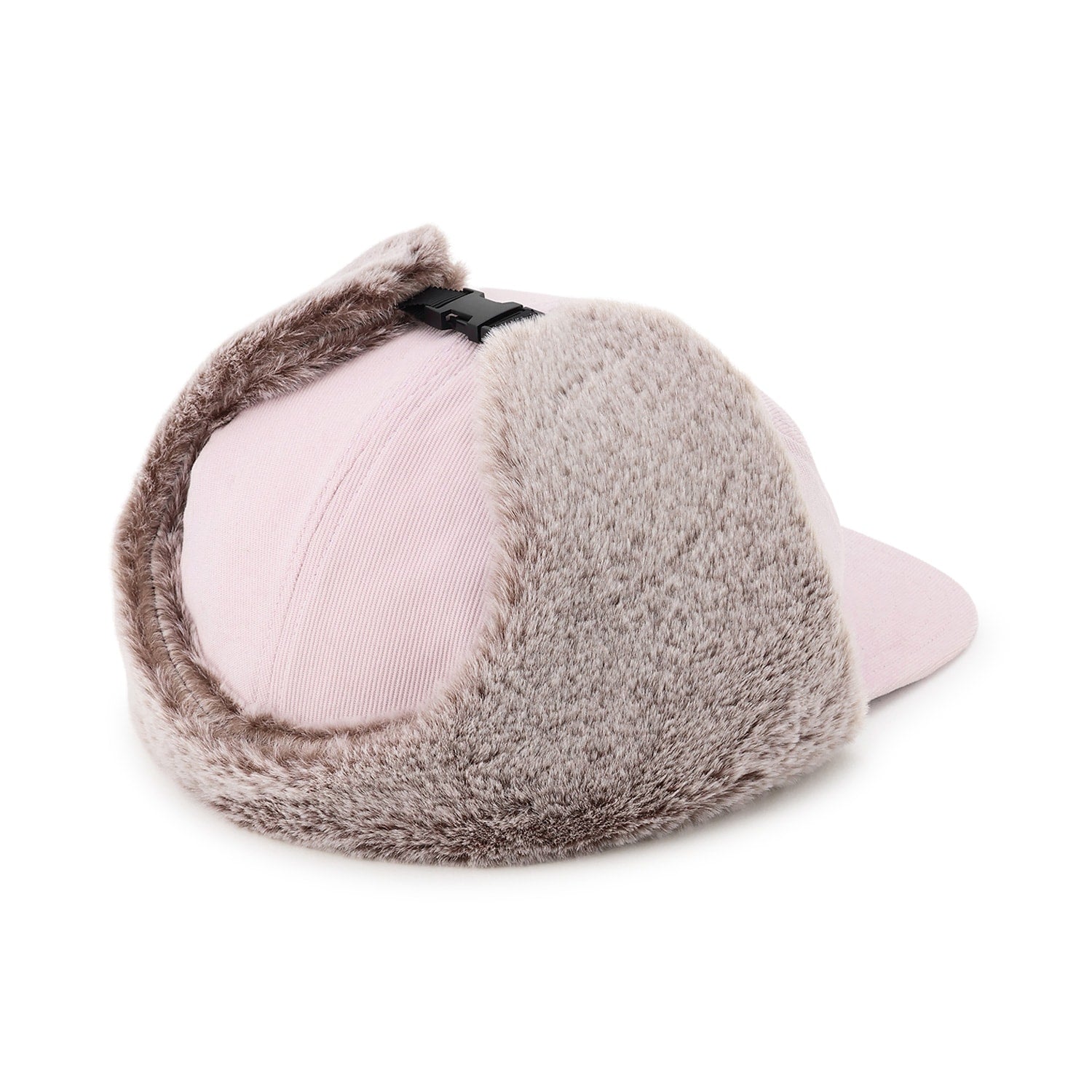 スウェード風フライトキャップ