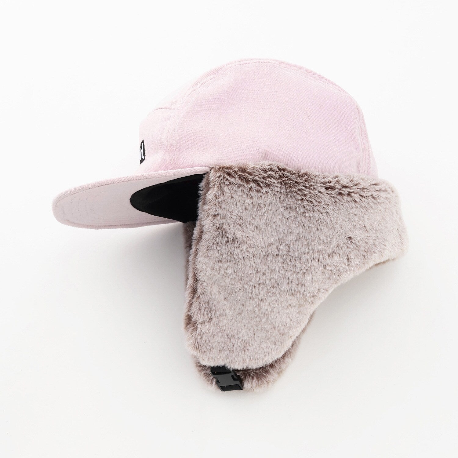 スウェード風フライトキャップ