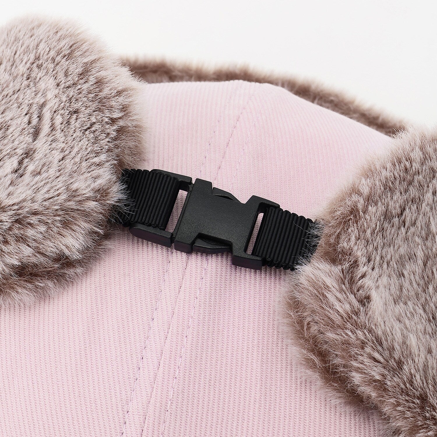 スウェード風フライトキャップ