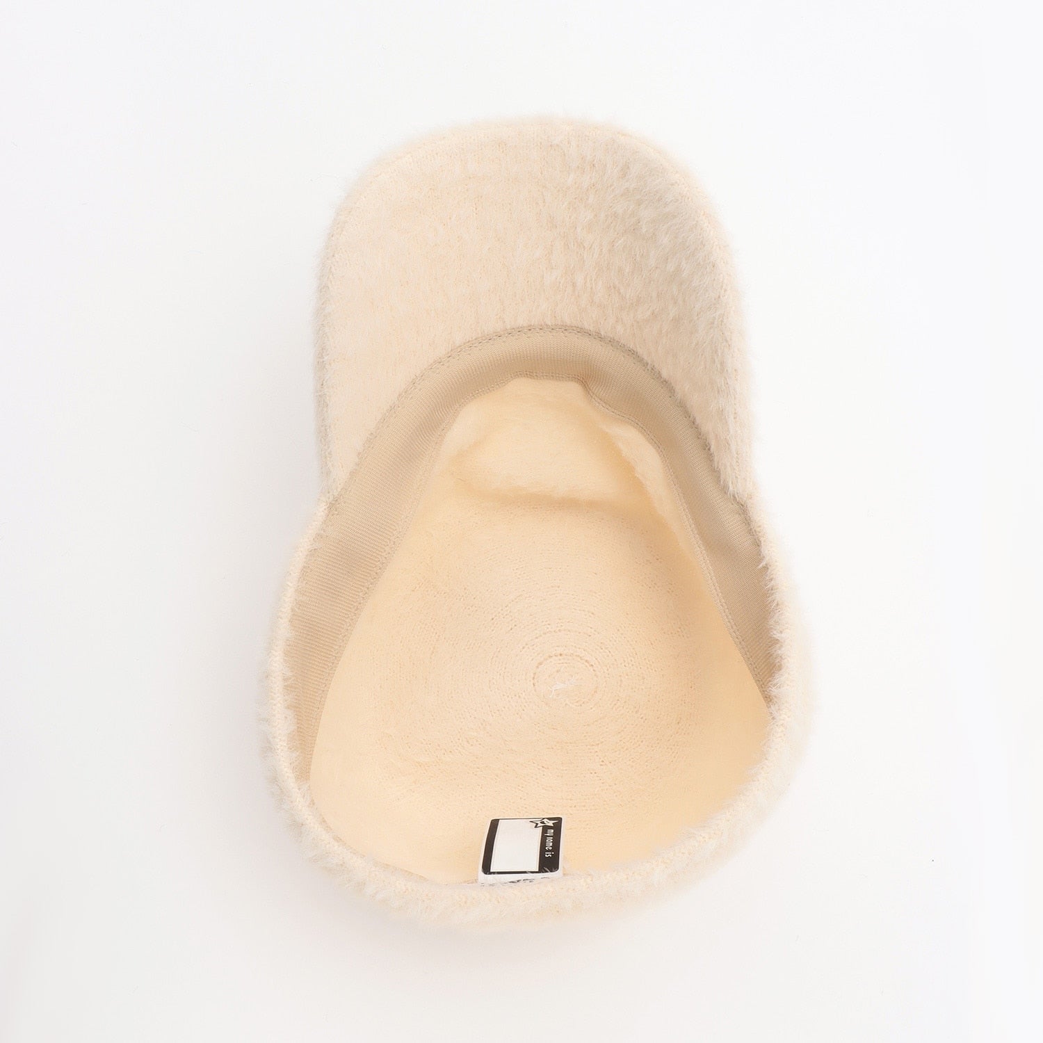 ロゴ刺しゅうファーキャップ