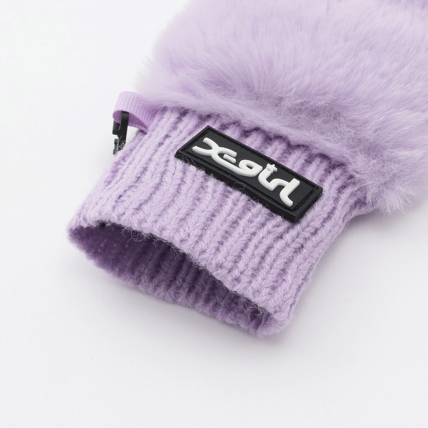 ファー& ニットミトン