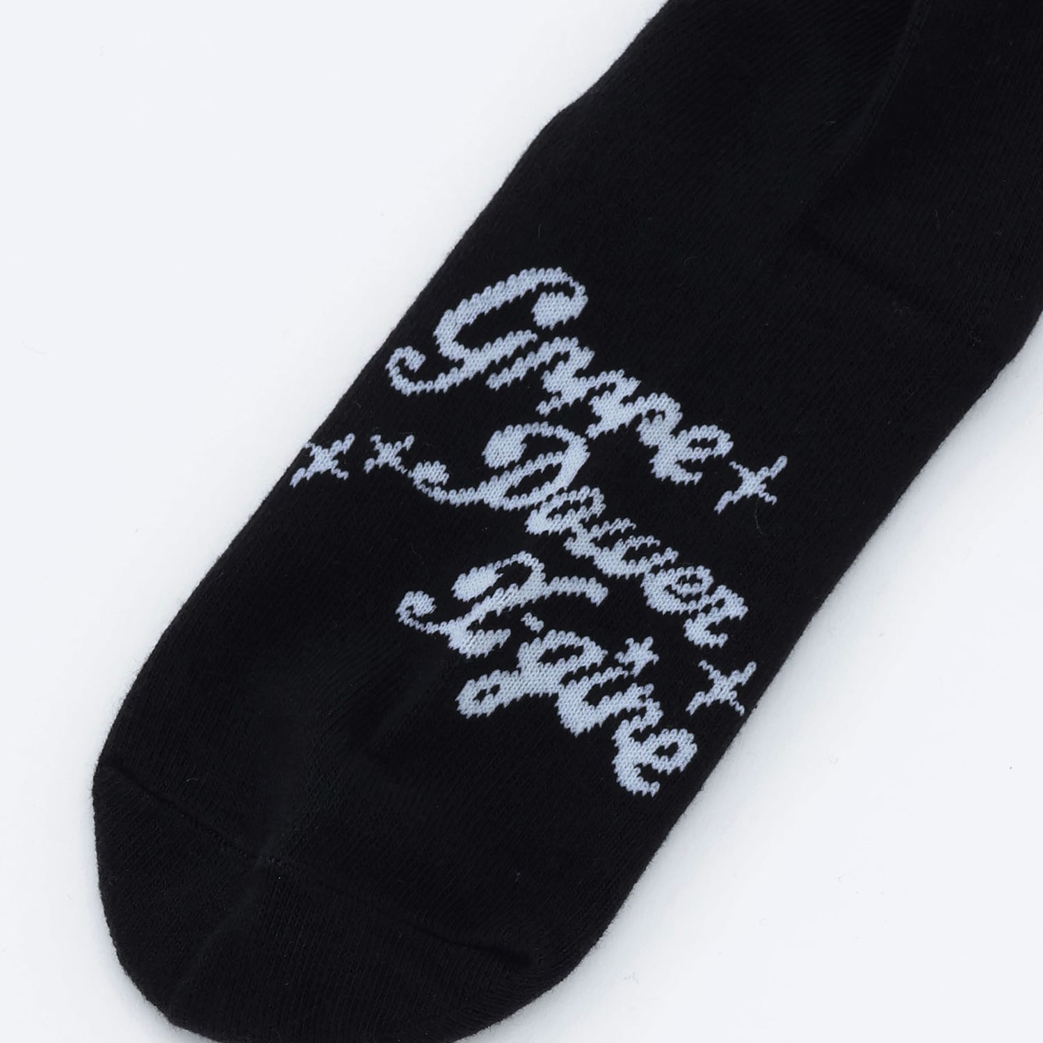 立体ロゴクルーソックス