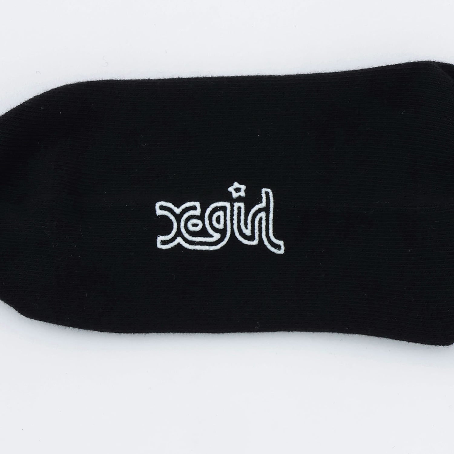 立体ロゴクルーソックス