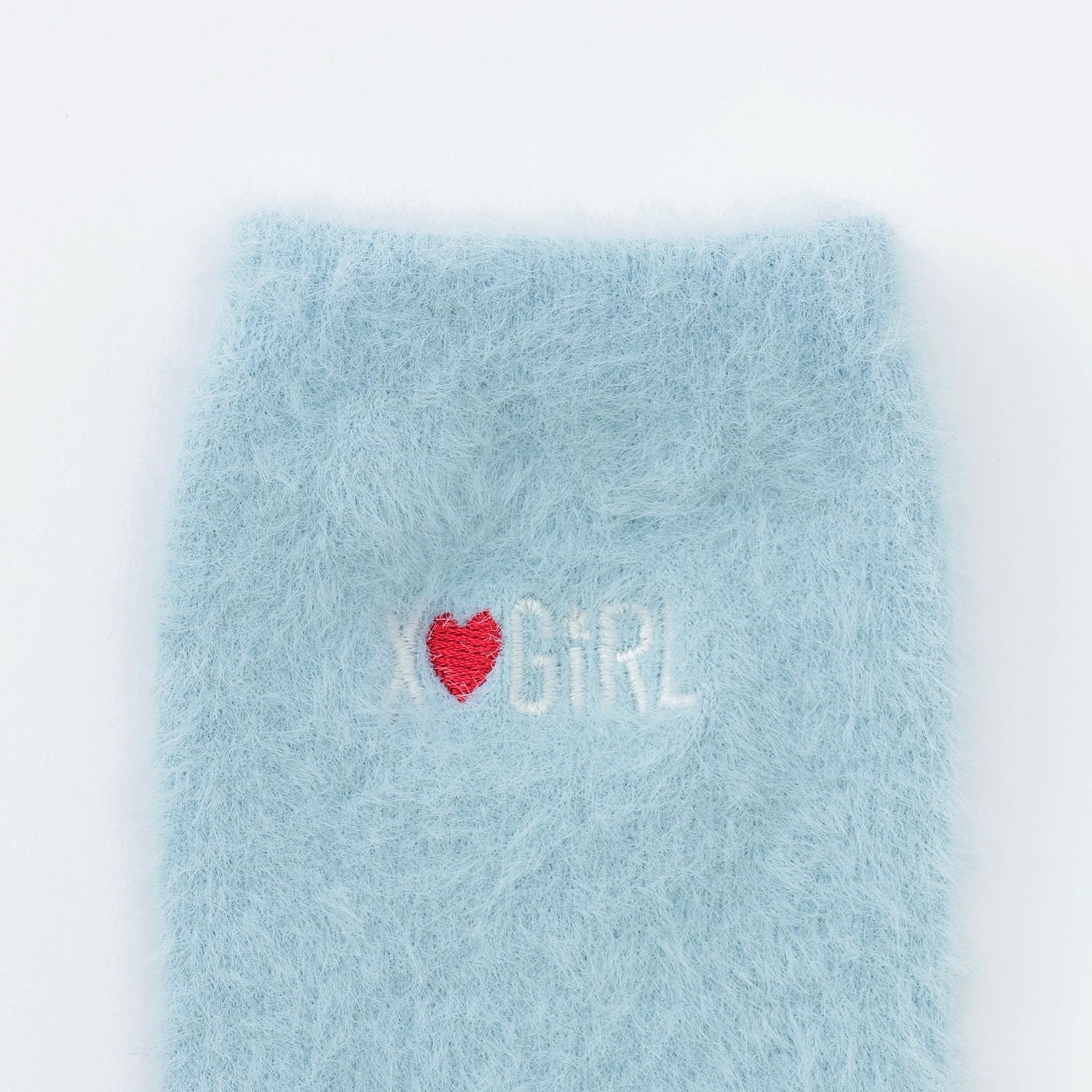 ロゴ刺しゅうファークルーソックス