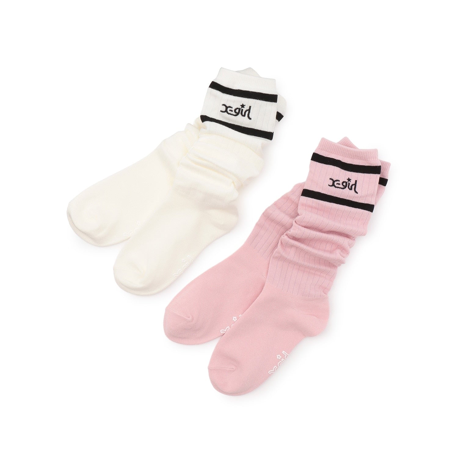 ラインロゴルーズソックス