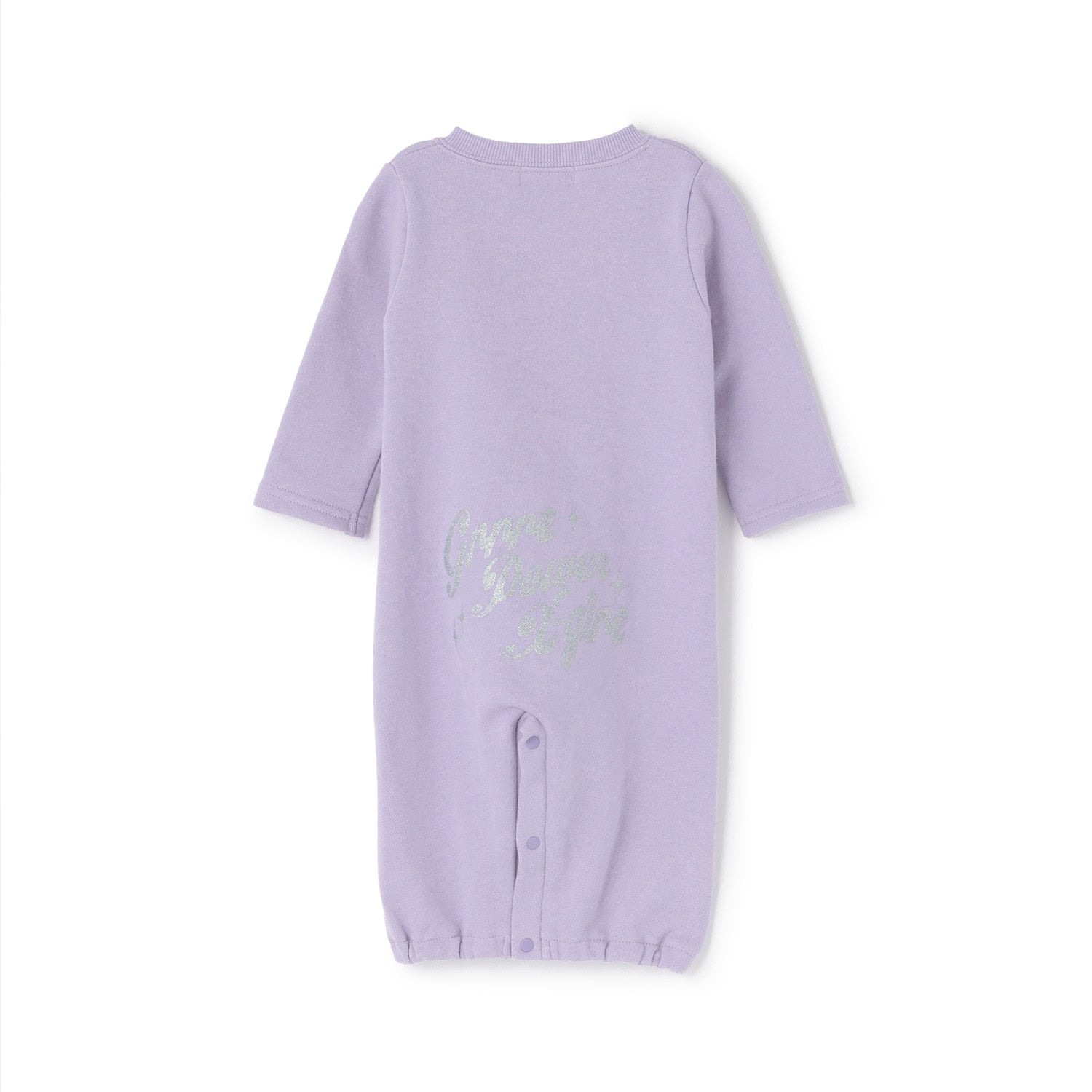 ベアプリントスウェット2WAYオール