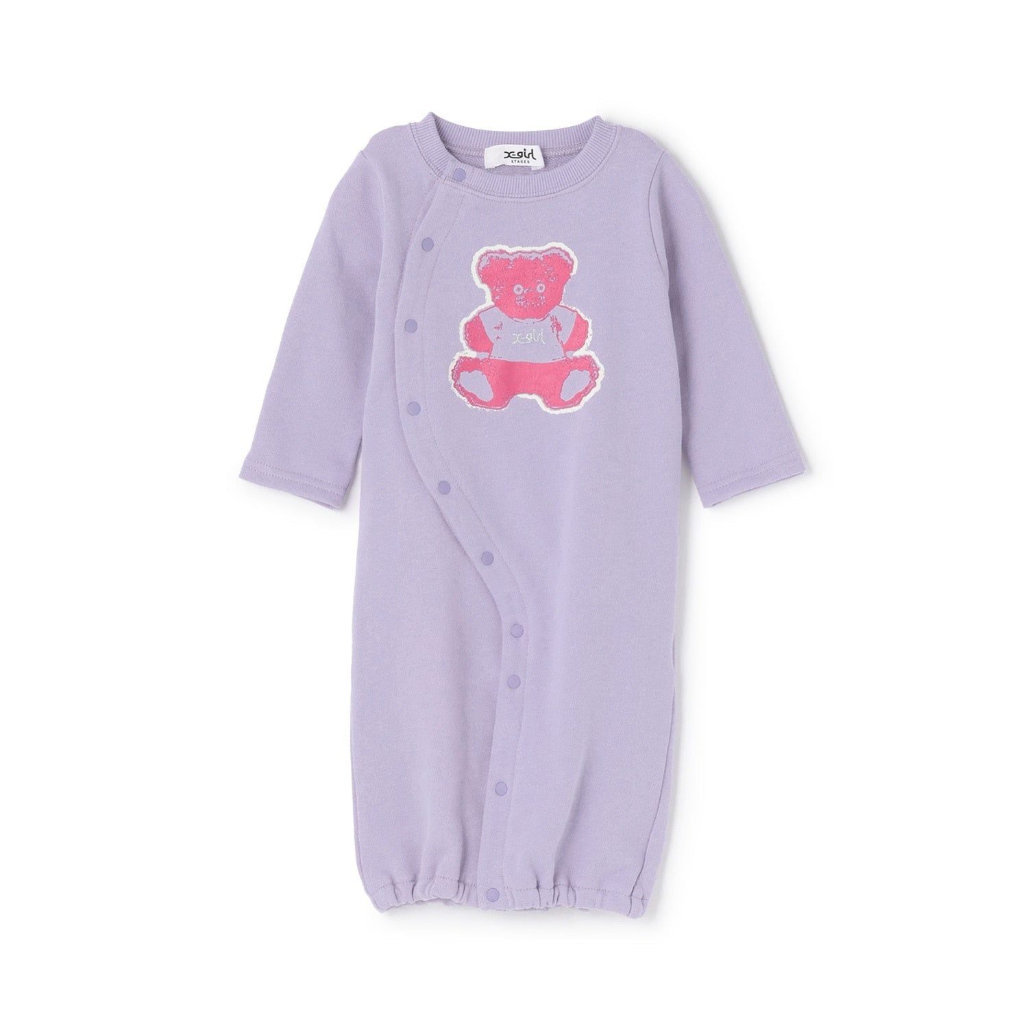 ベアプリントスウェット2WAYオール