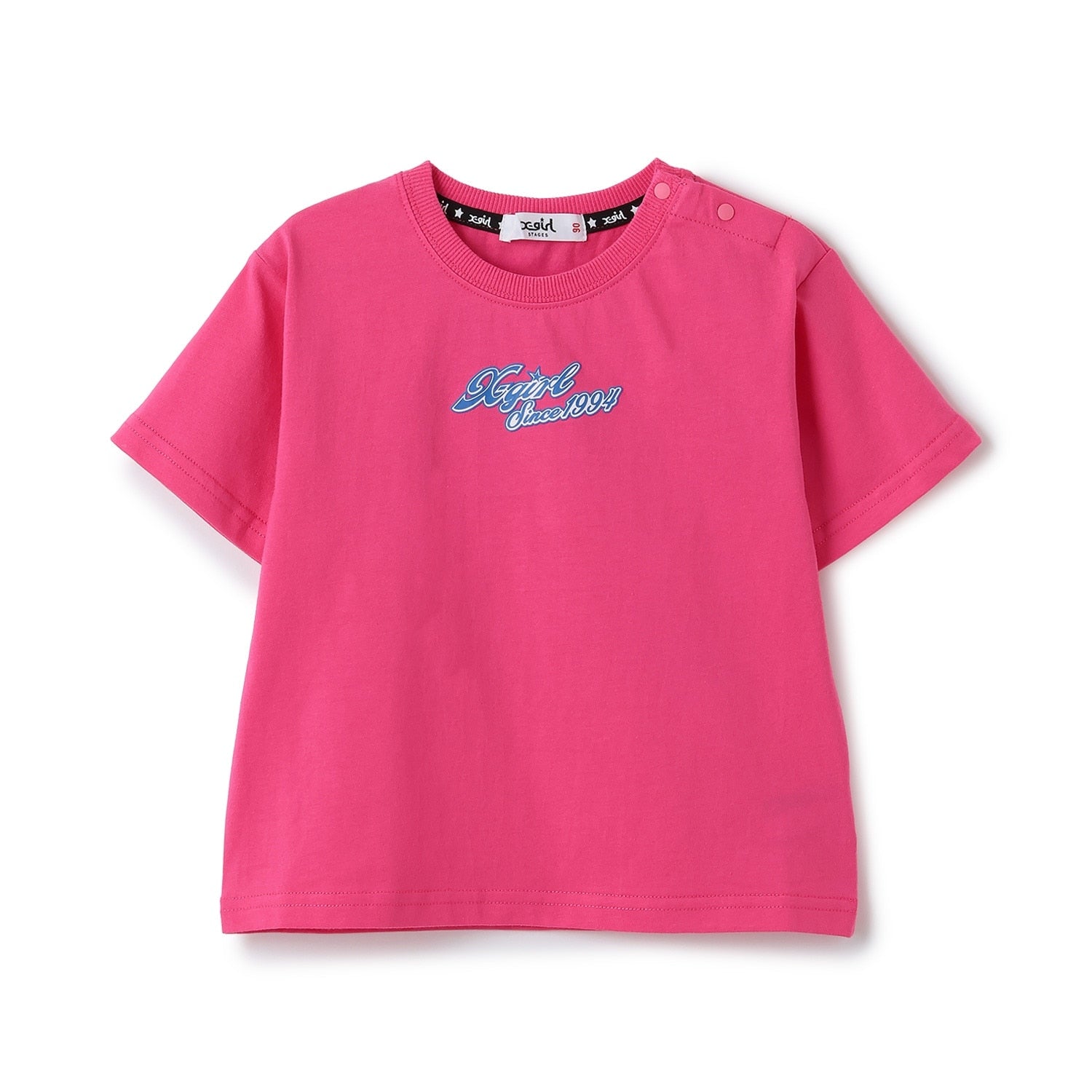 ガールイラストバックプリント 半袖Tシャツ