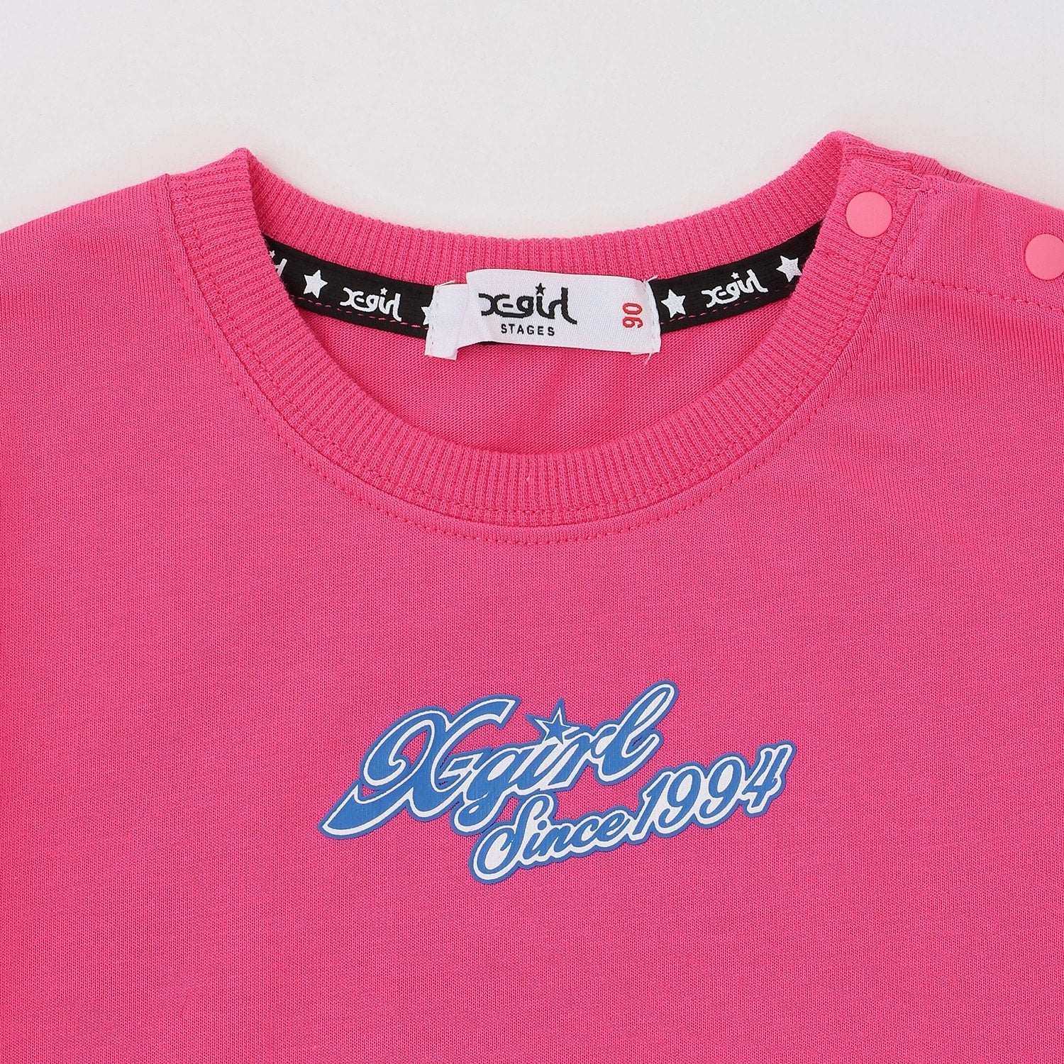 ガールイラストバックプリント 半袖Tシャツ