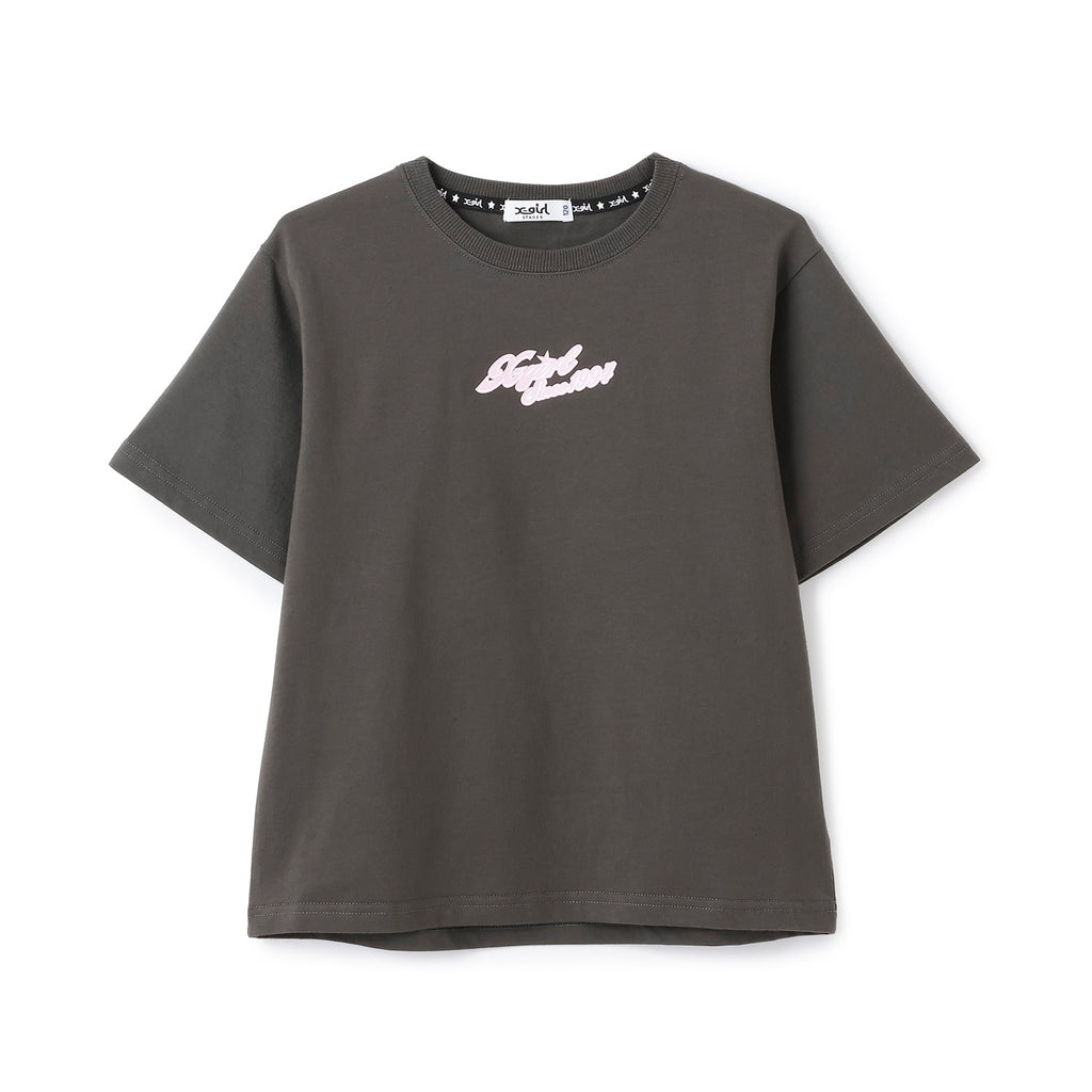 X-girl Stages / ガールイラストバックプリント 半袖Tシャツ – calif