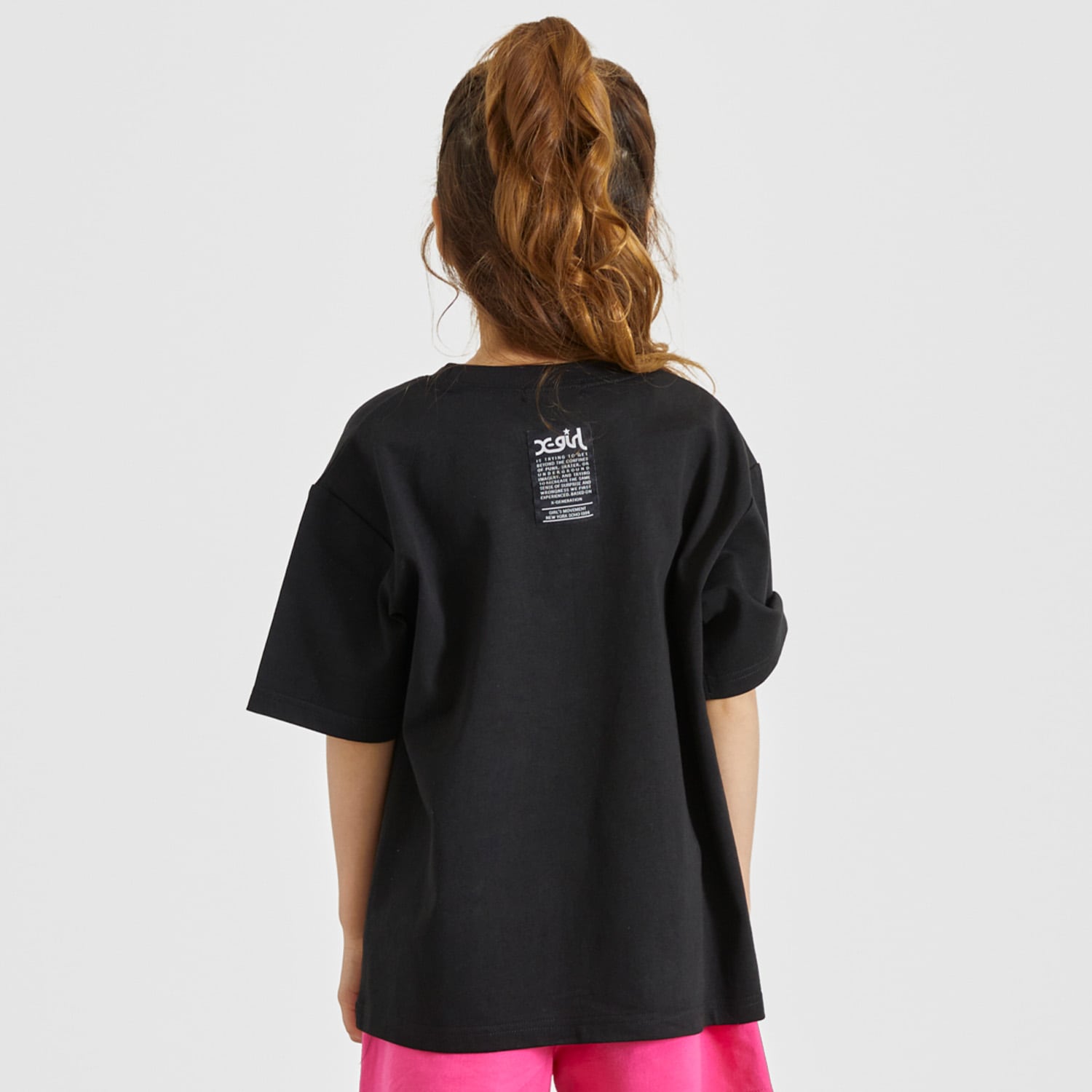 ラインストーンロゴ 半袖Tシャツ