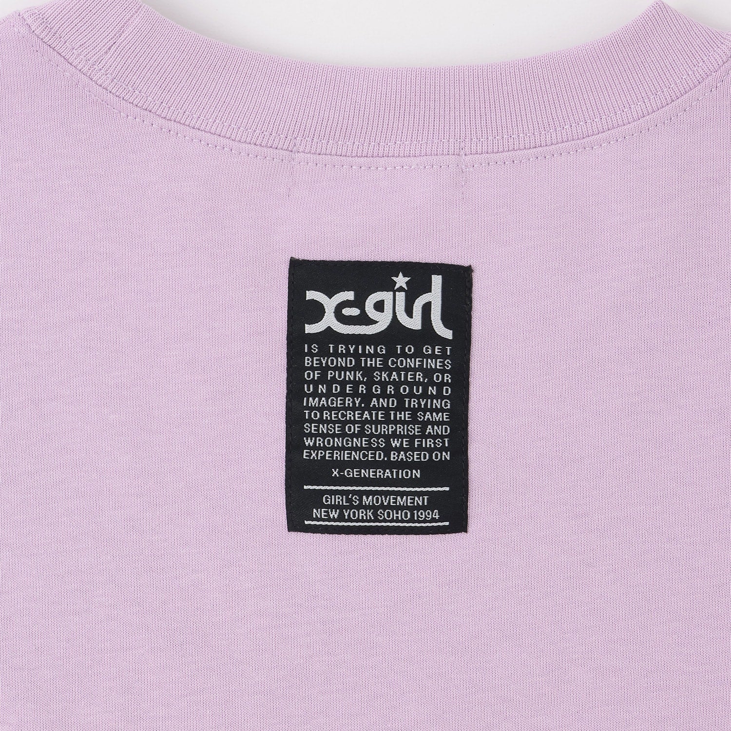 ラインストーンロゴ 半袖Tシャツ