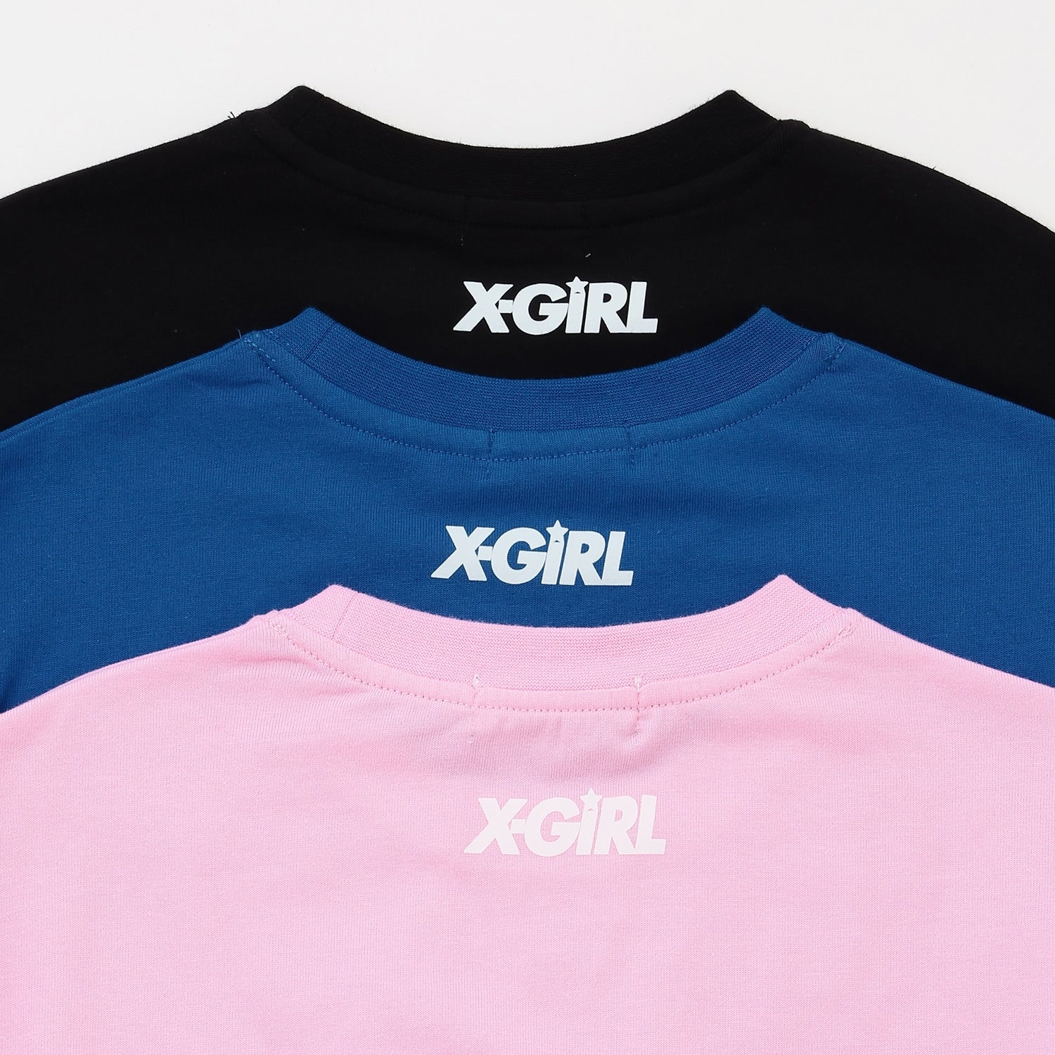 X-girlロゴ長袖Tシャツ