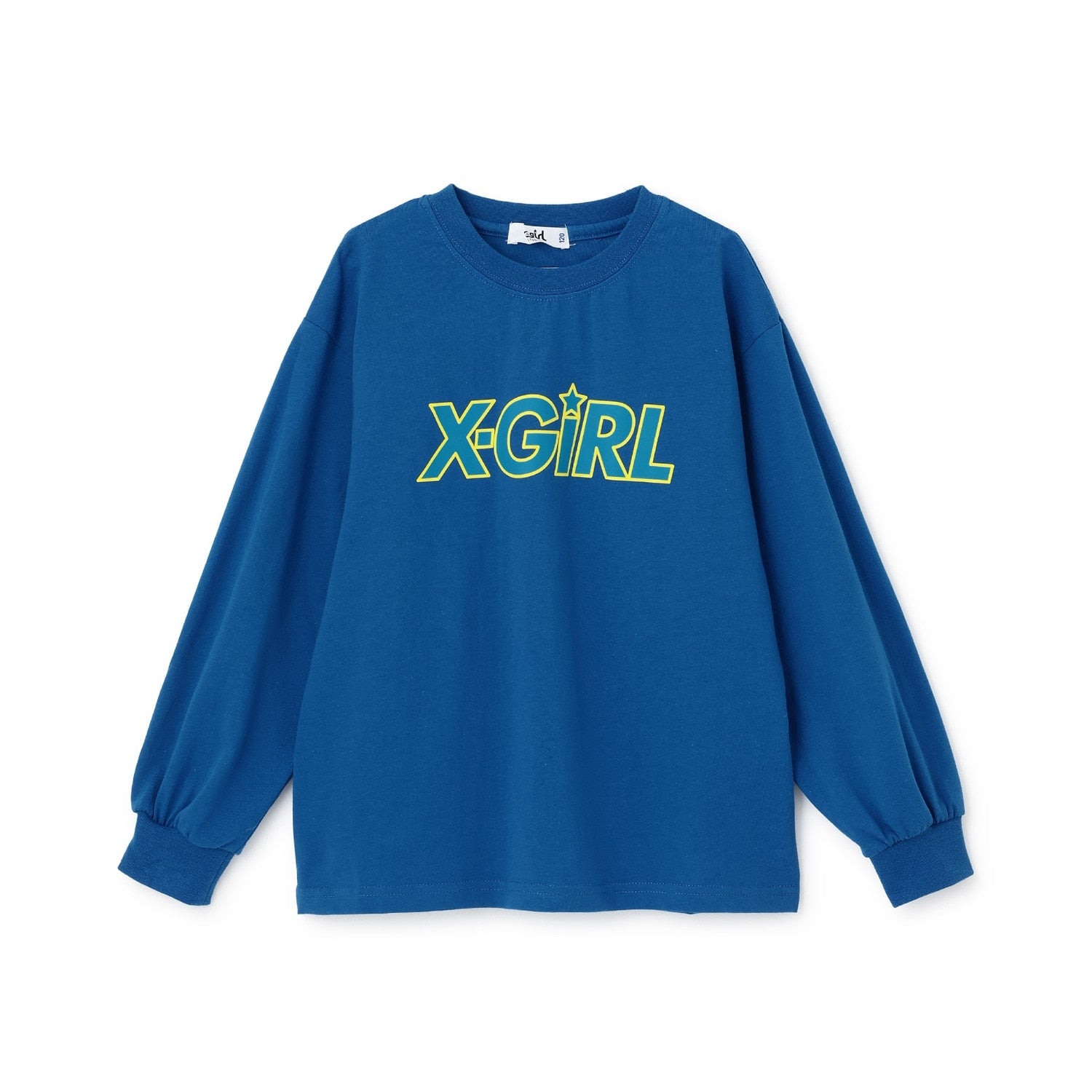 X-girlロゴ長袖Tシャツ