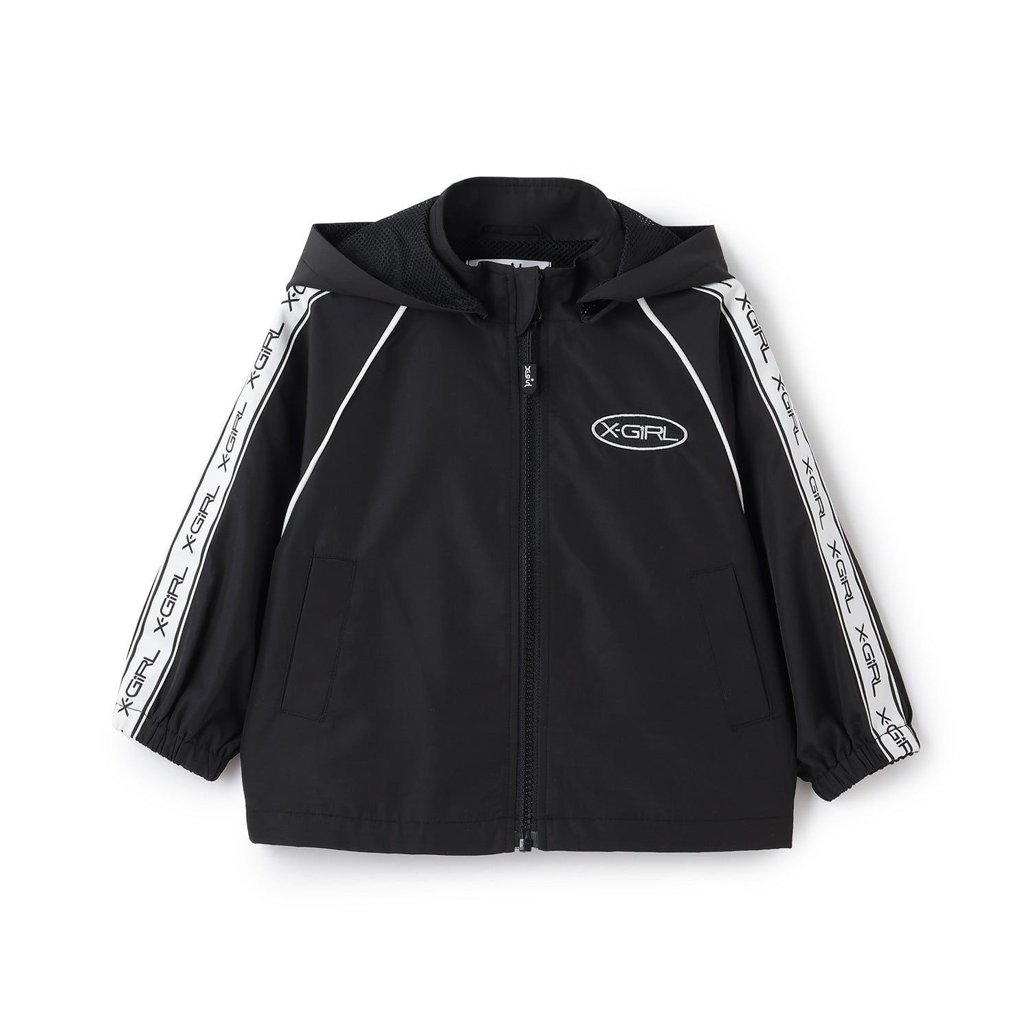 肩ロゴラインブルゾン