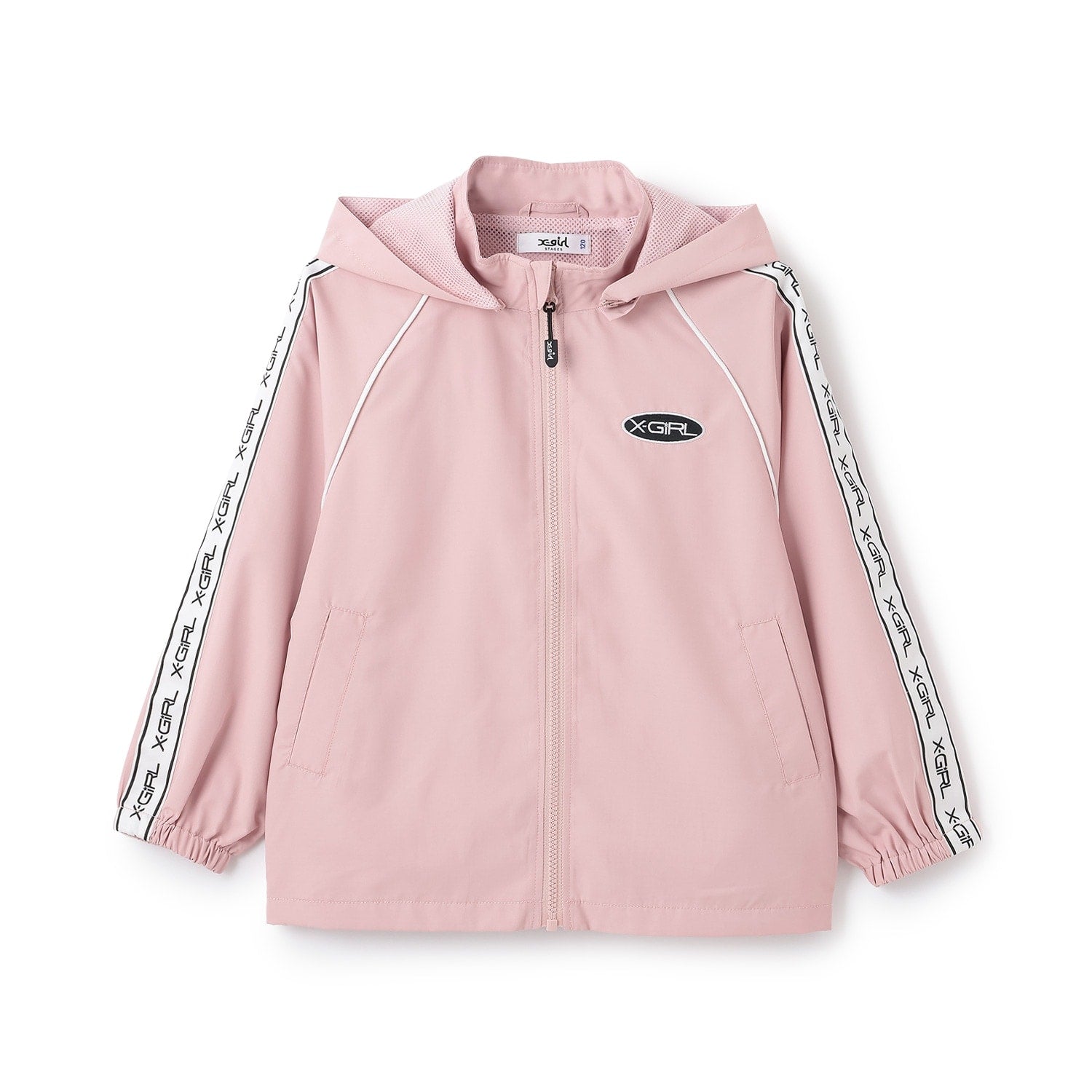 肩ロゴラインブルゾン