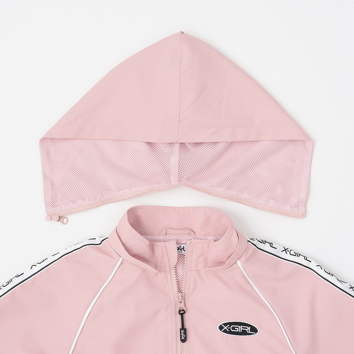 肩ロゴラインブルゾン