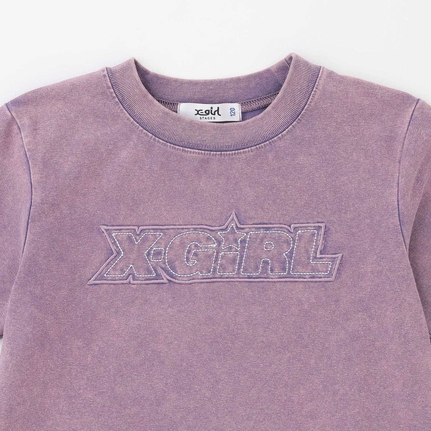 ピグメント加工Tシャツ+プリーツスカートセット