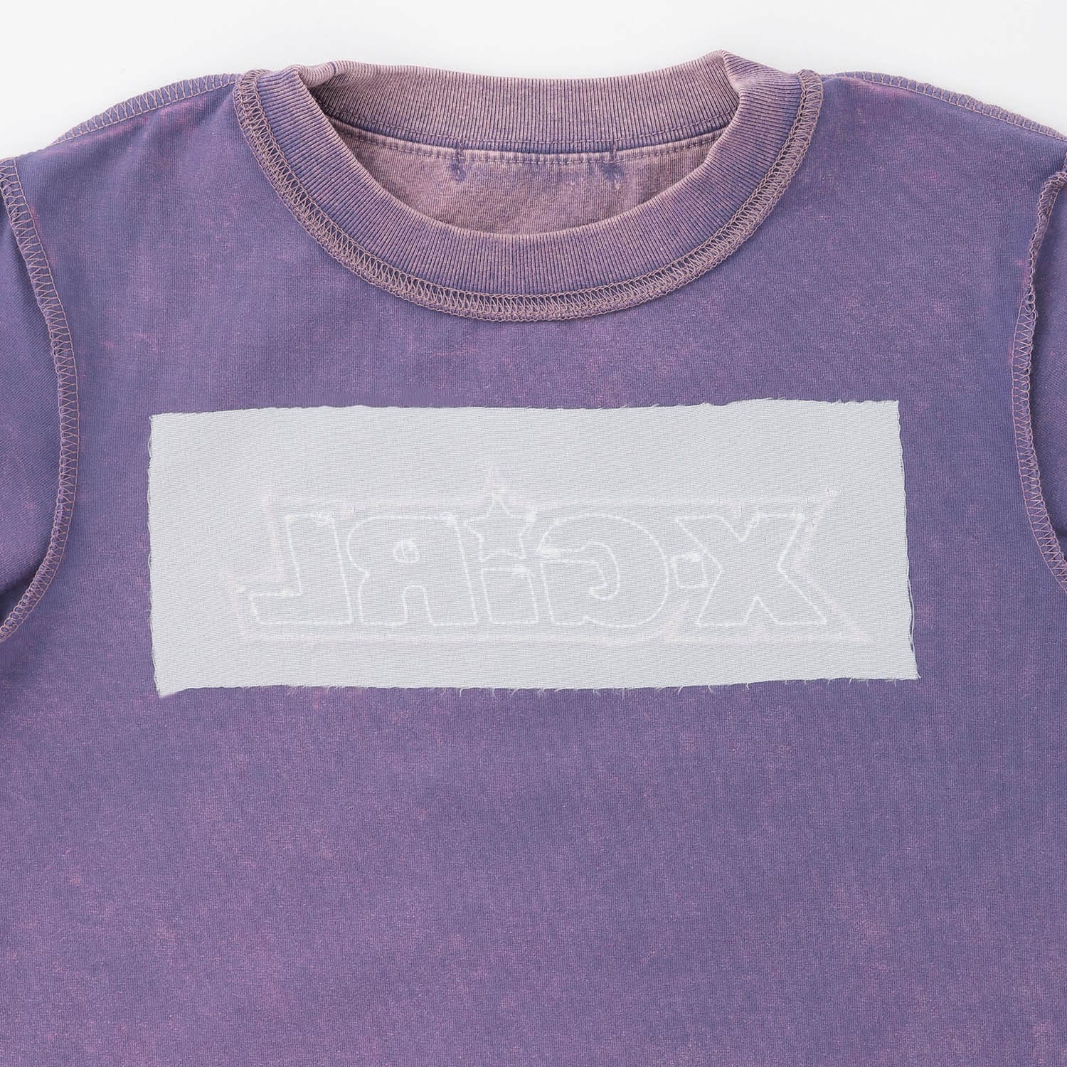 ピグメント加工Tシャツ+プリーツスカートセット