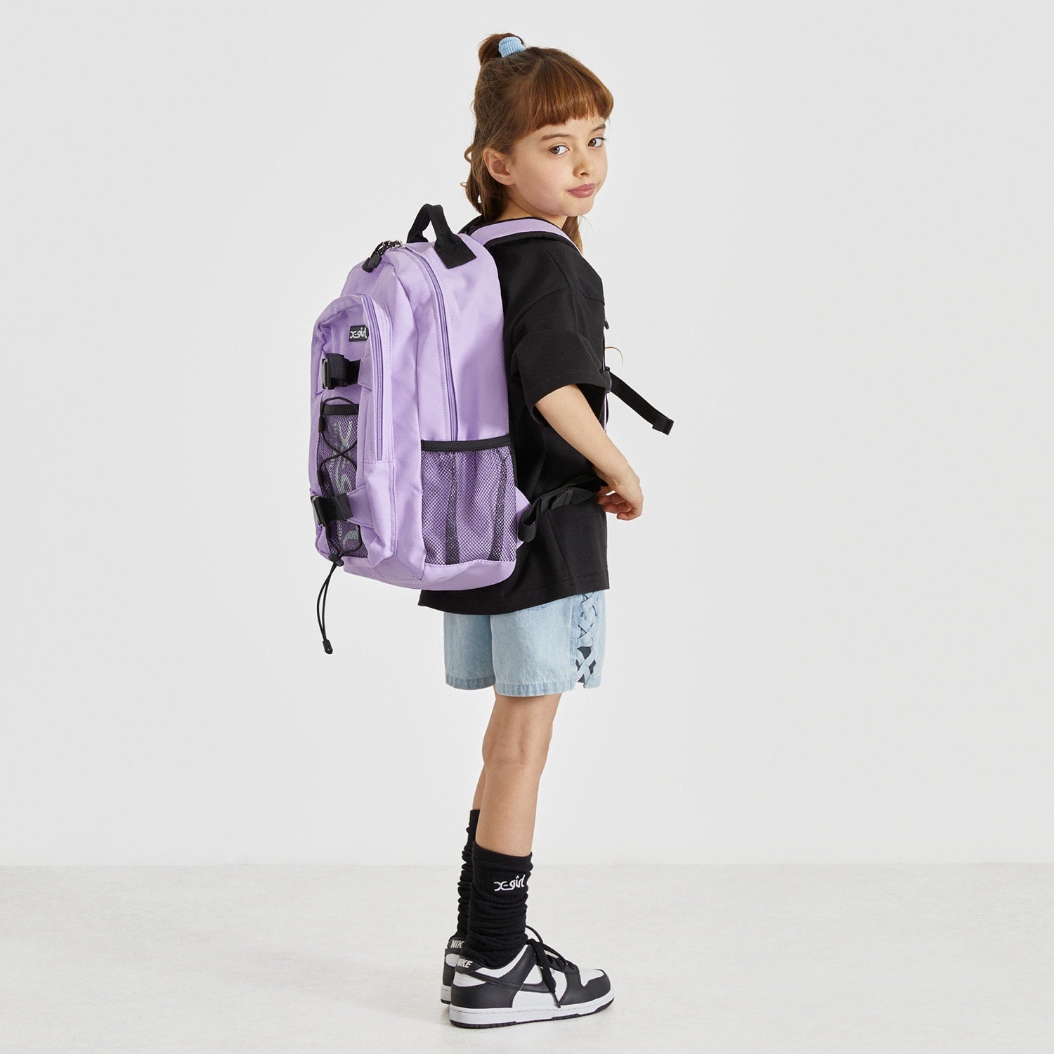 ロゴ メッシュバックパック