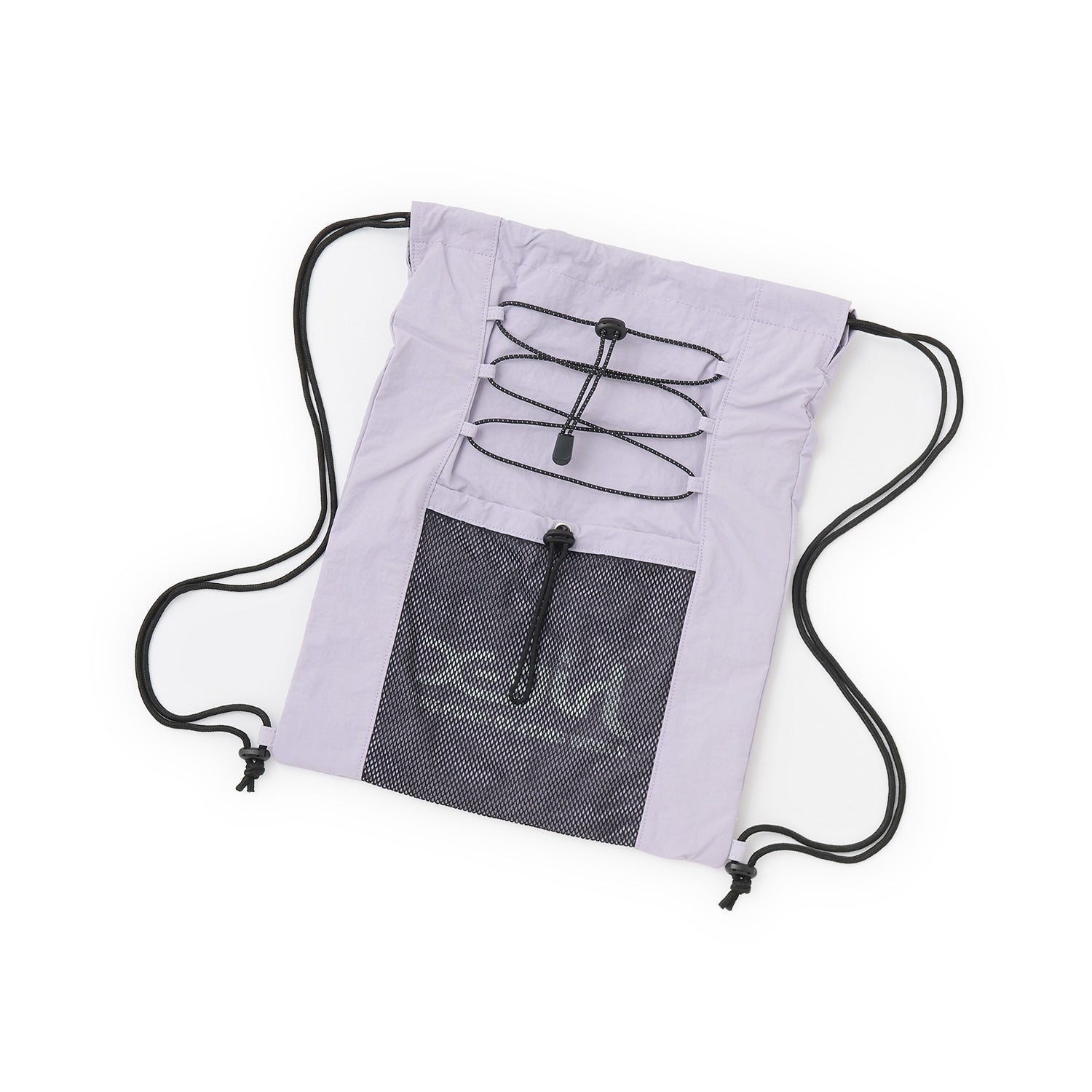 ロゴ メッシュナップサック