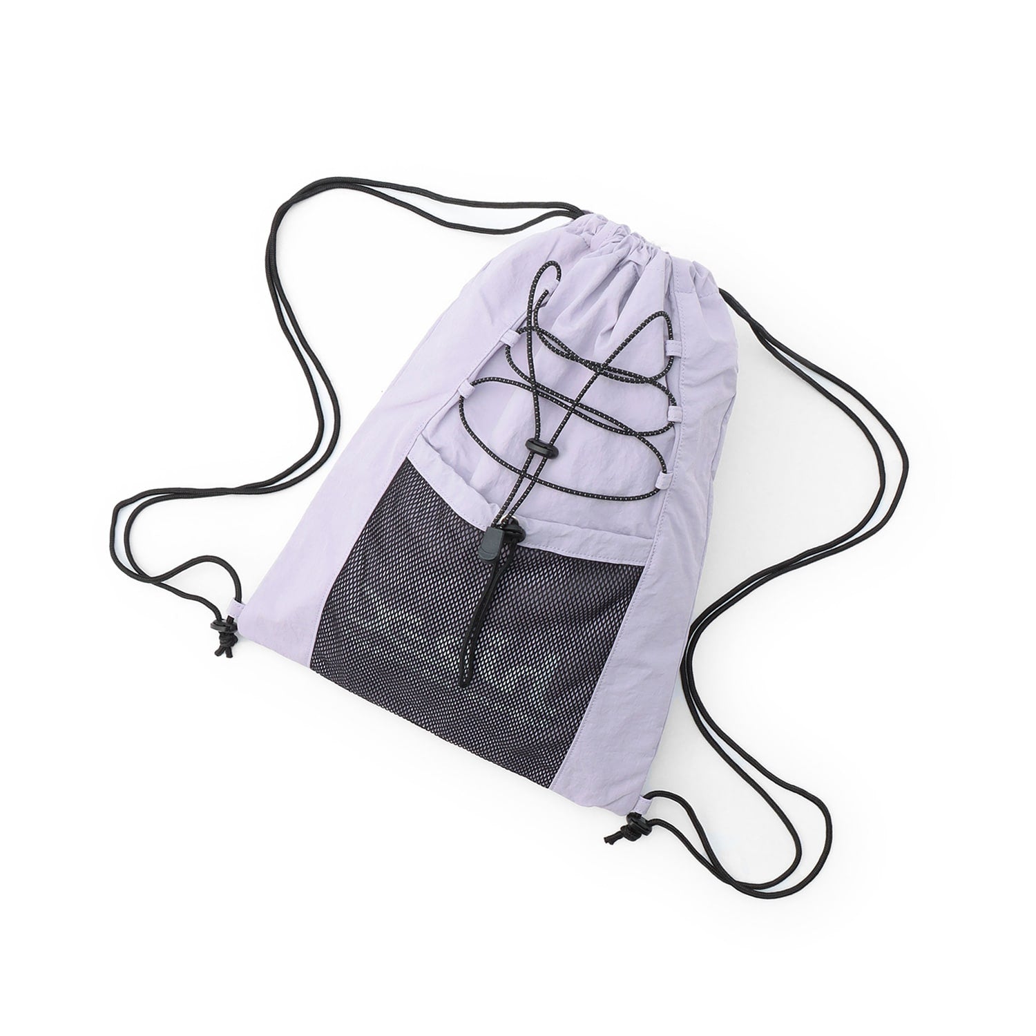 ロゴ メッシュナップサック