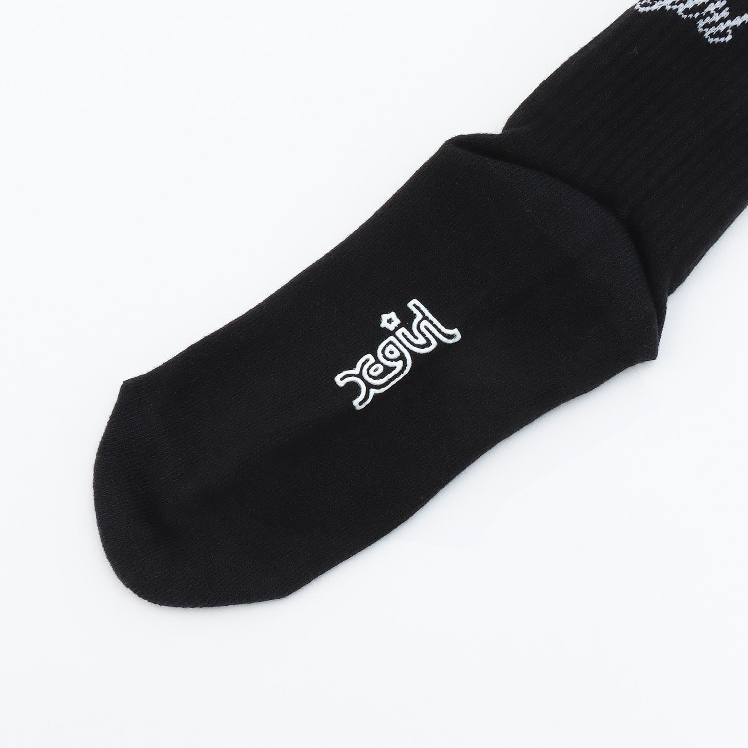 チェリーロゴ クルーリブソックス