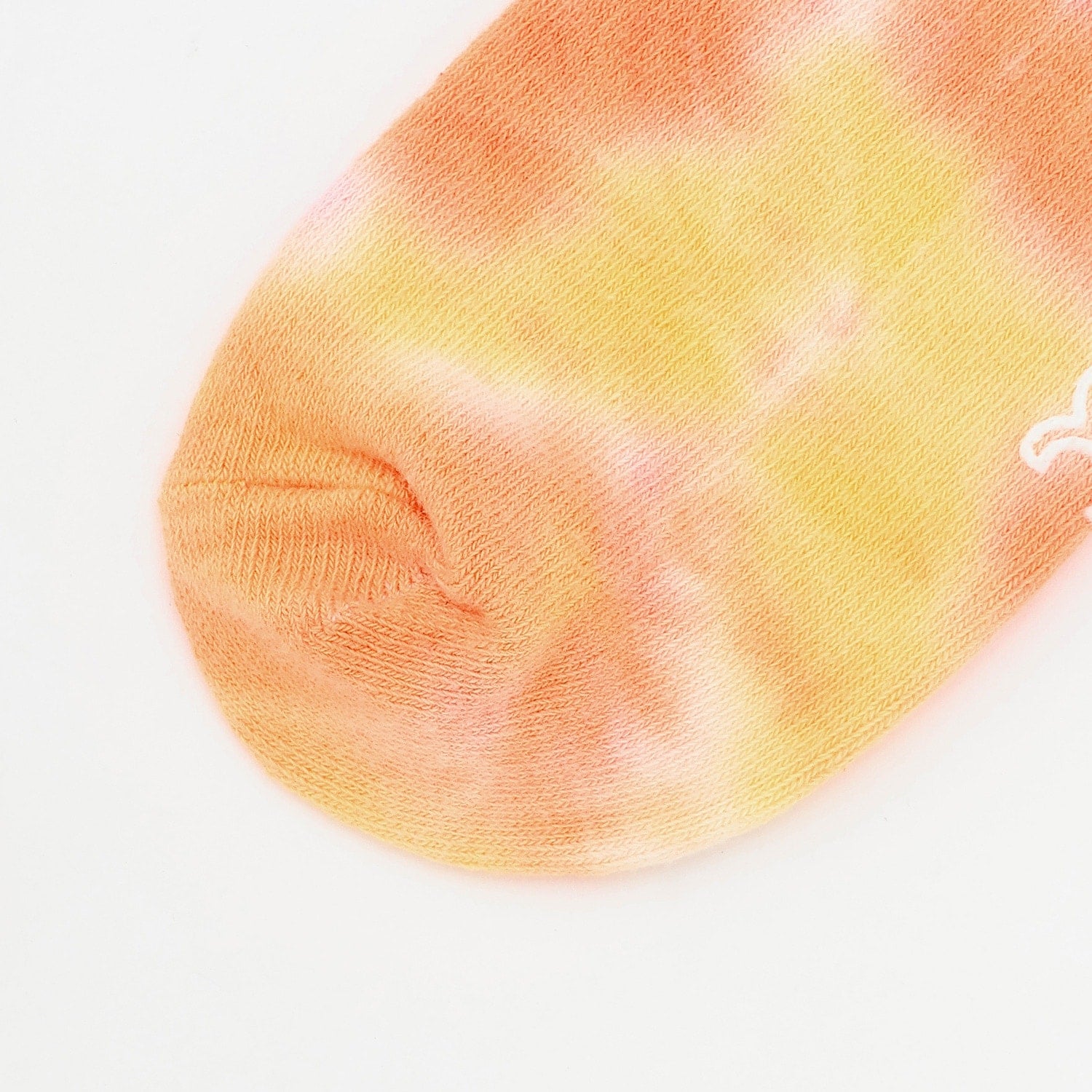 ロゴライン タイダイ クルーリブソックス