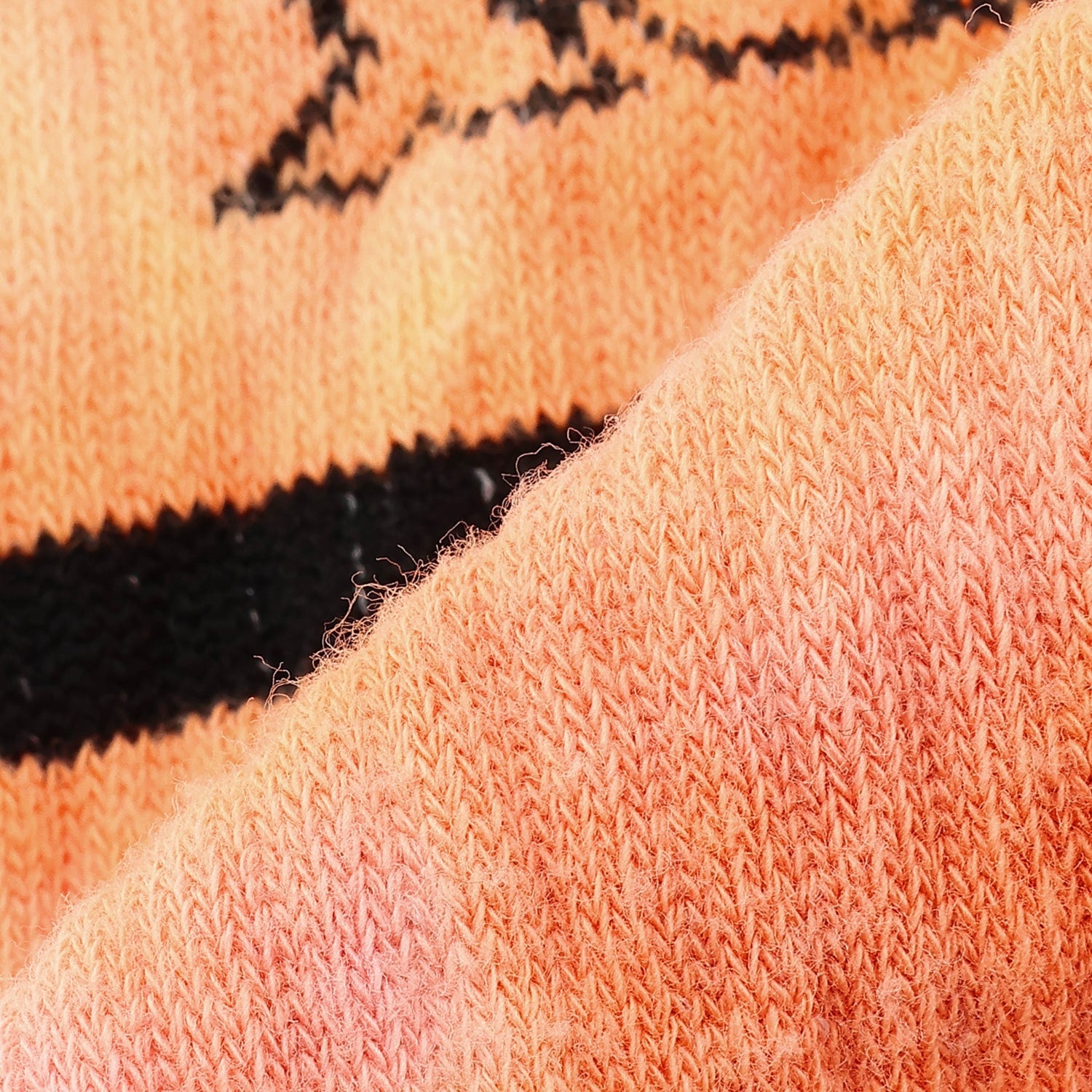 ロゴライン タイダイ クルーリブソックス