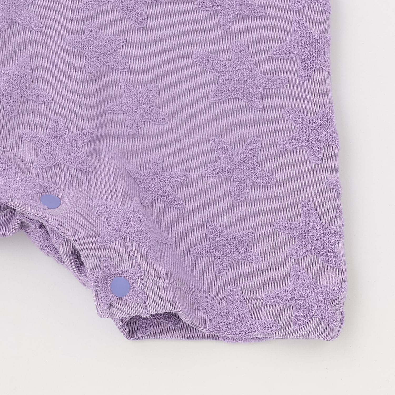 星柄パイルジャカード ショートオール