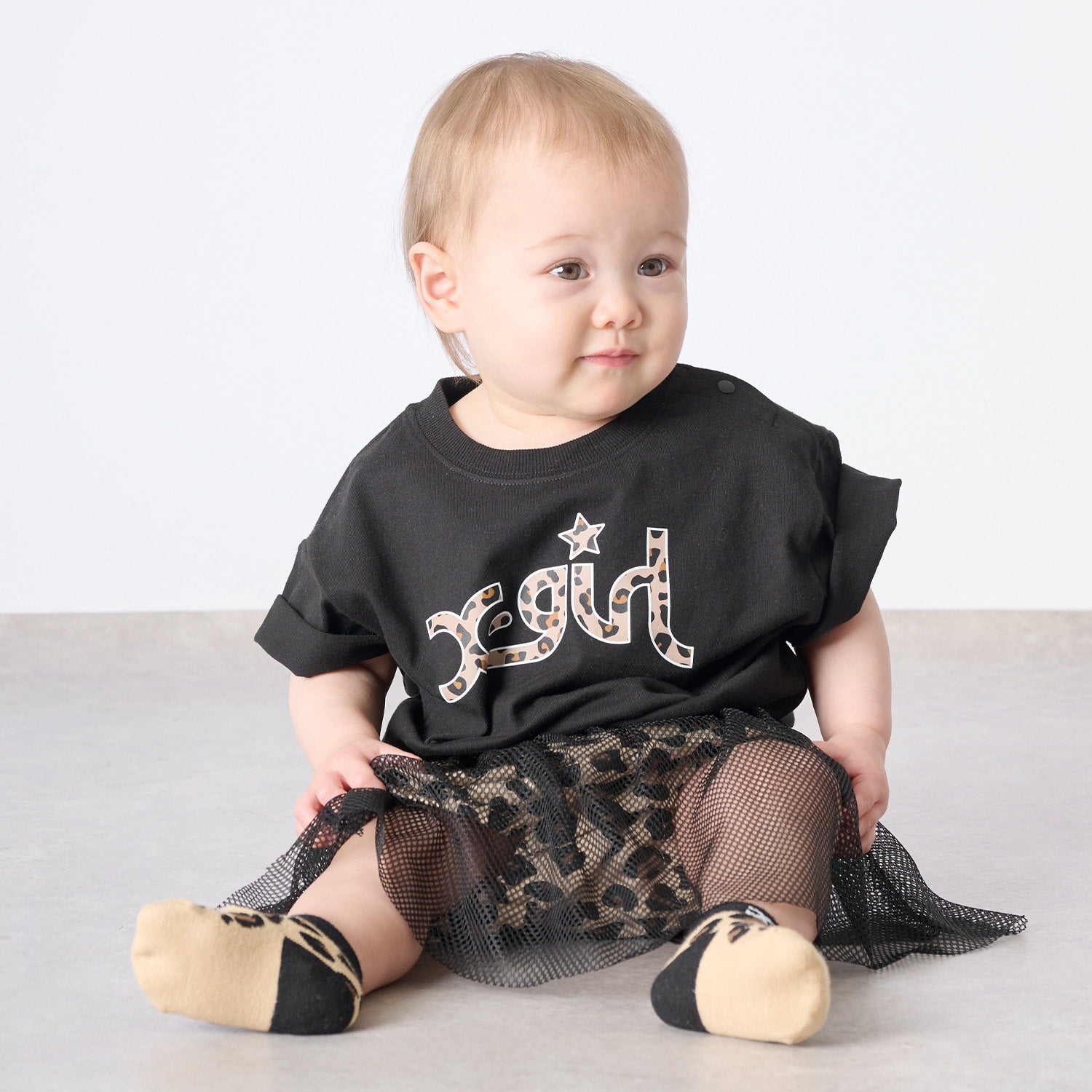 レオパードベビーソックス