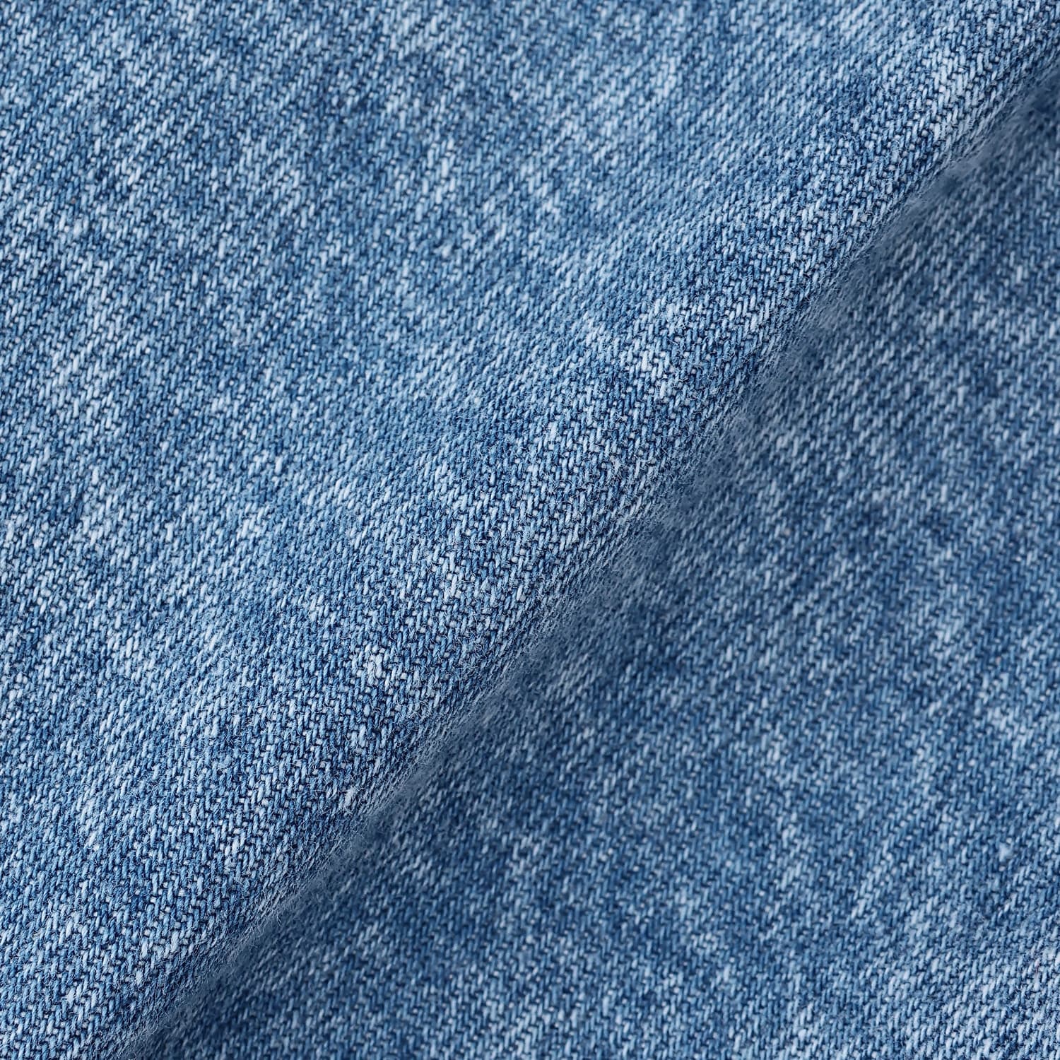 星パッチ デニムショートパンツ