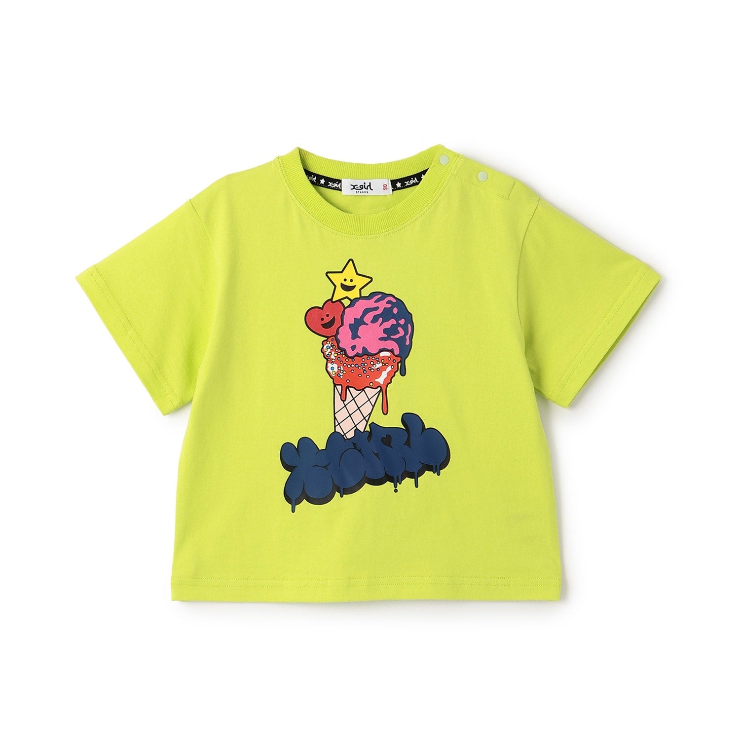 接触冷感】キラッキーアイスクリーム 半袖Tシャツ – calif（カリフ