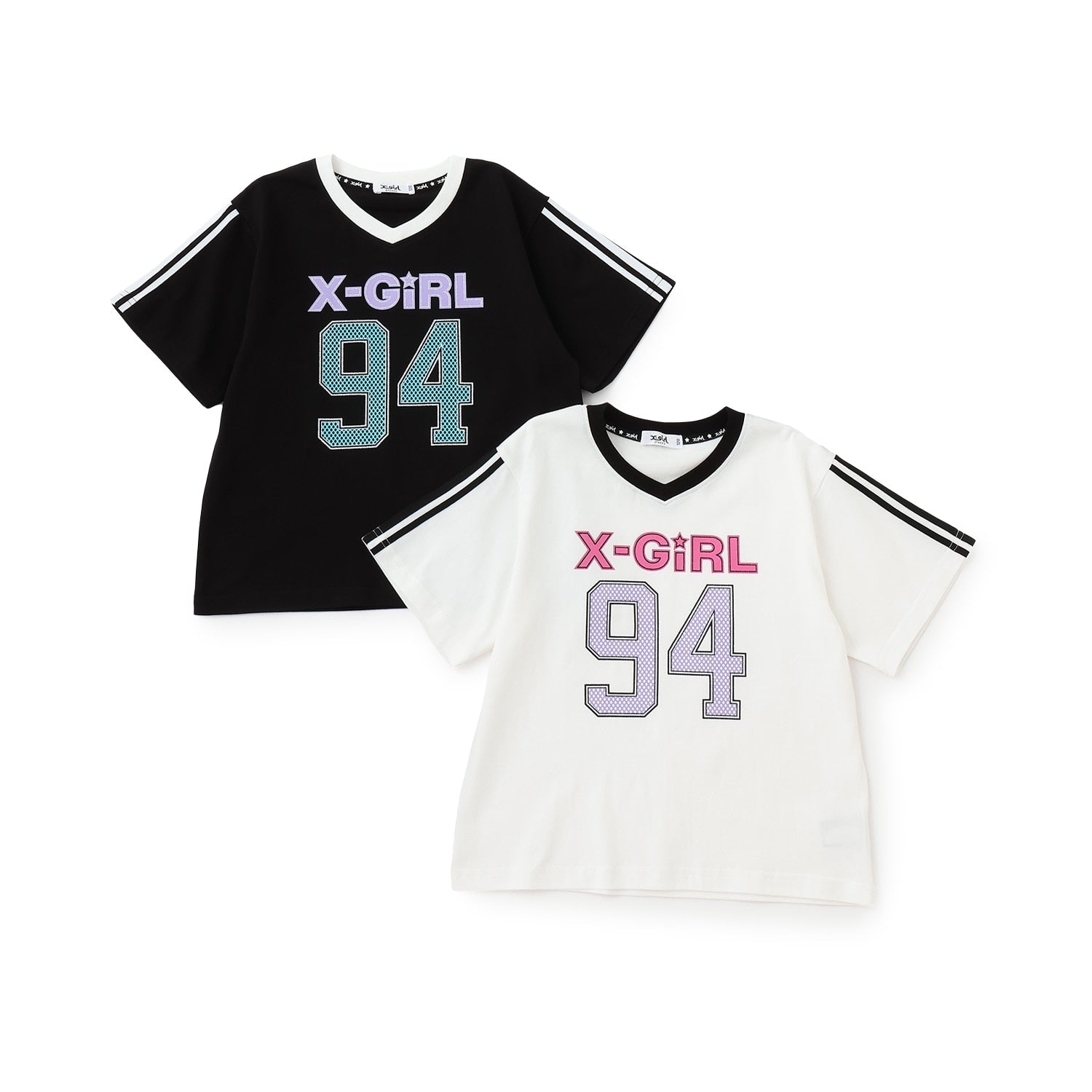 ユニフォームVネック半袖Tシャツ