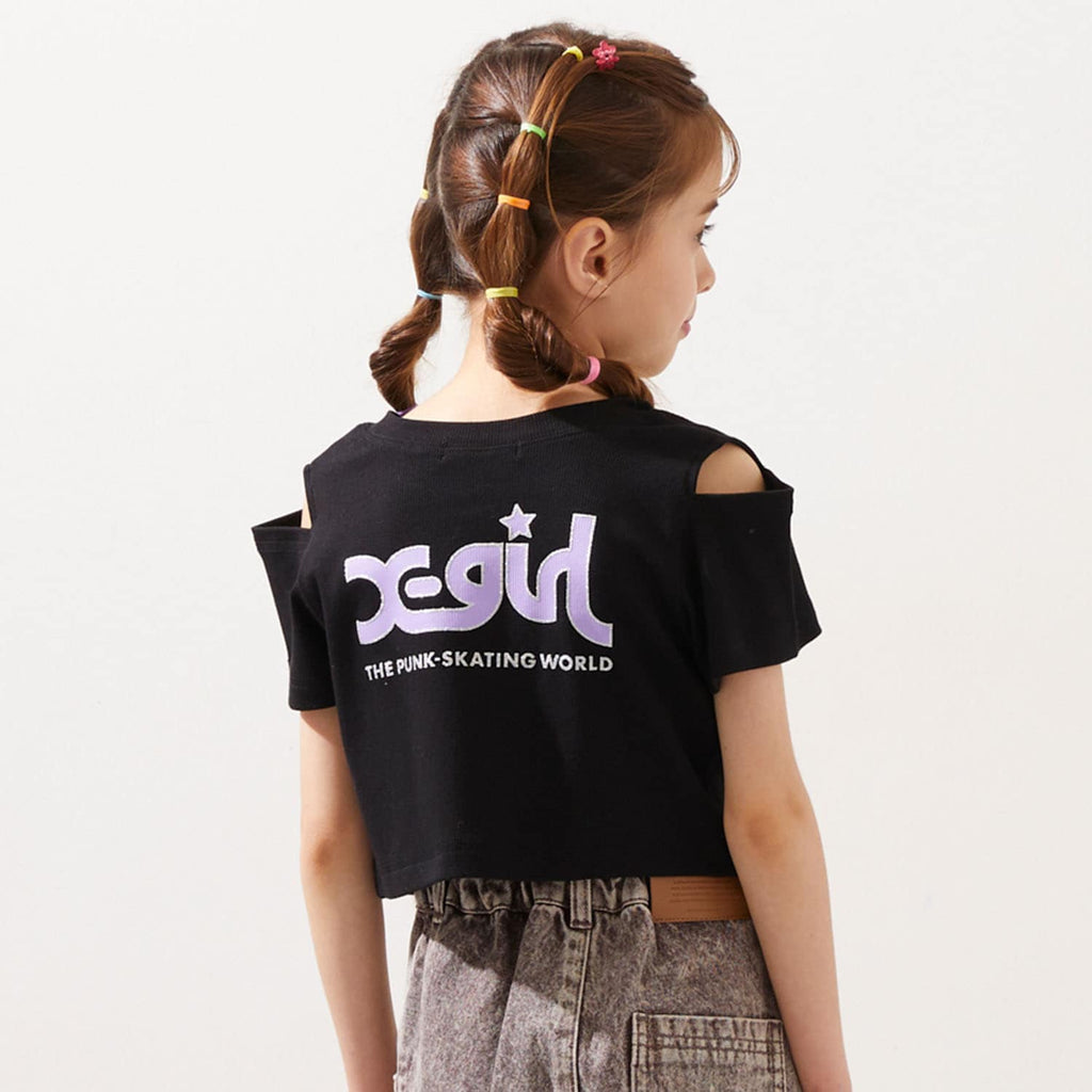 X-girl Stages / 肩あき半袖チビTシャツ – calif（カリフ）公式サイト
