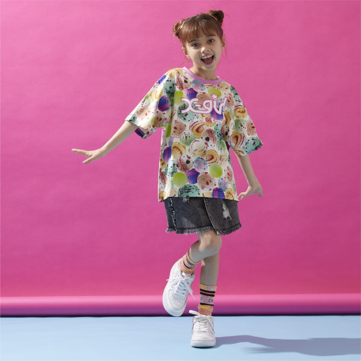 【サーティワン アイスクリーム】アイスクリーム転写半袖Tシャツ