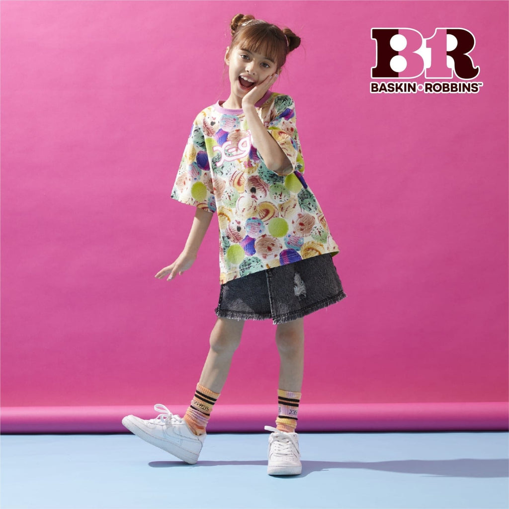 サーティワン アイスクリーム】アイスクリーム転写半袖Tシャツ – calif