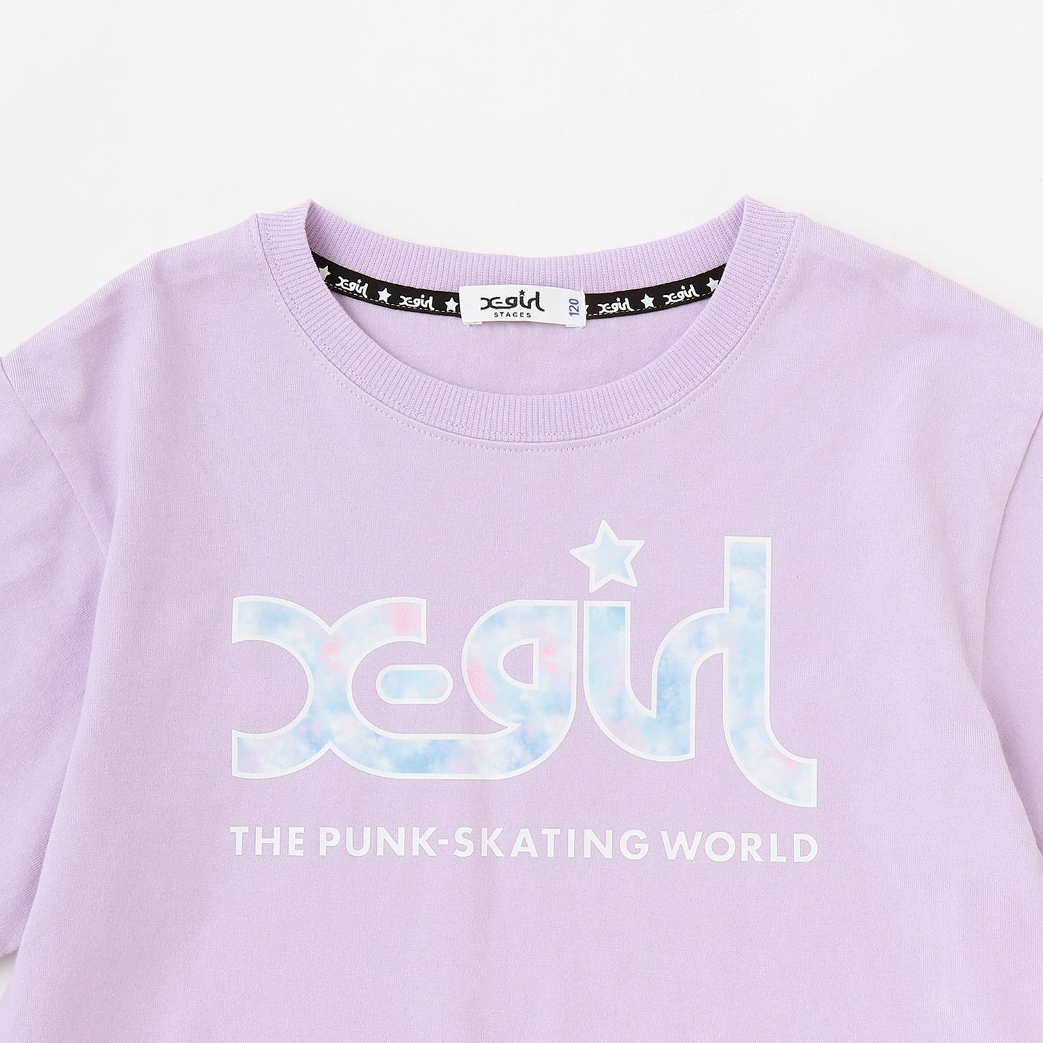 メッシュロゴ半袖Tシャツ+総柄ショートパンツ セット
