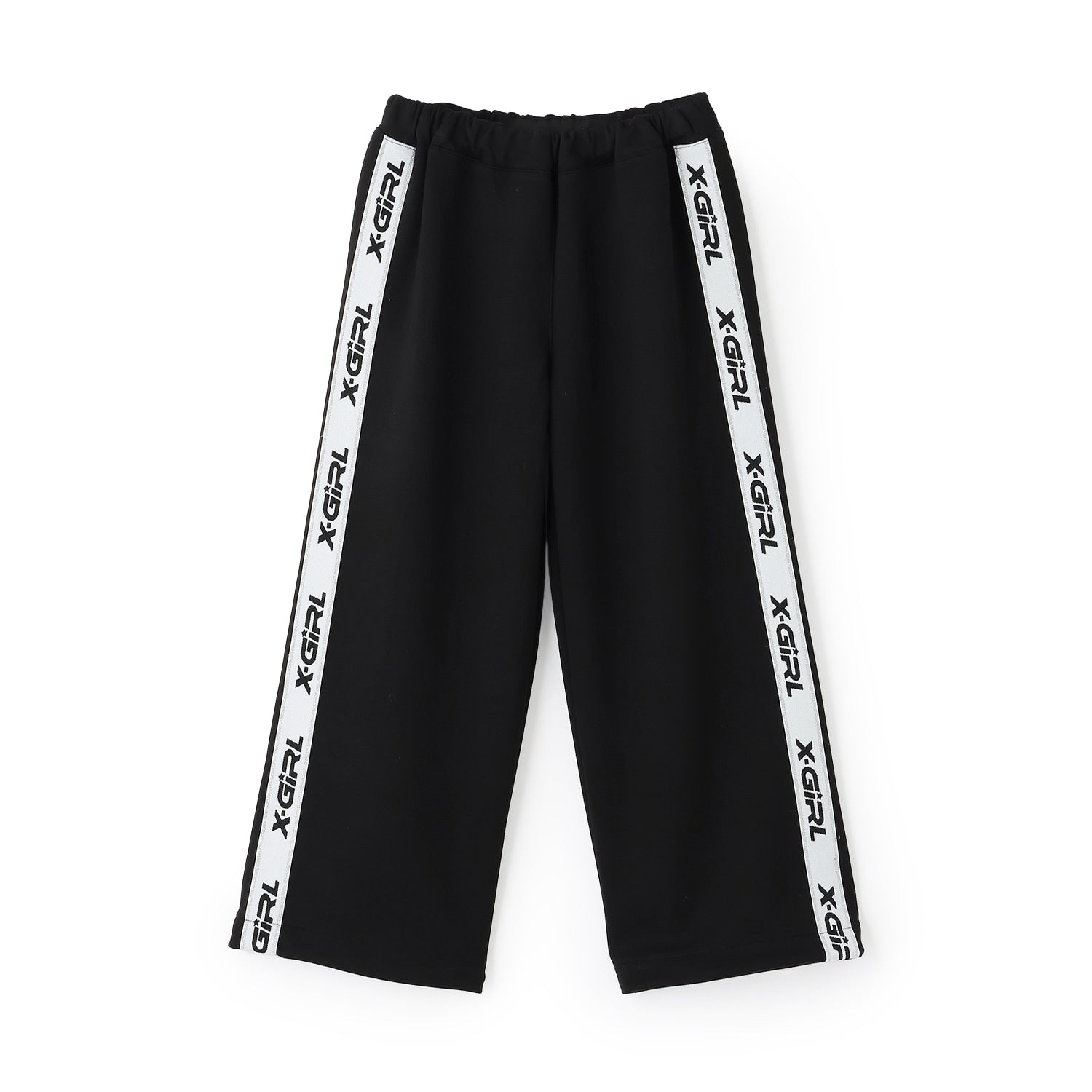 ダンボールニット裾ドロストパンツ