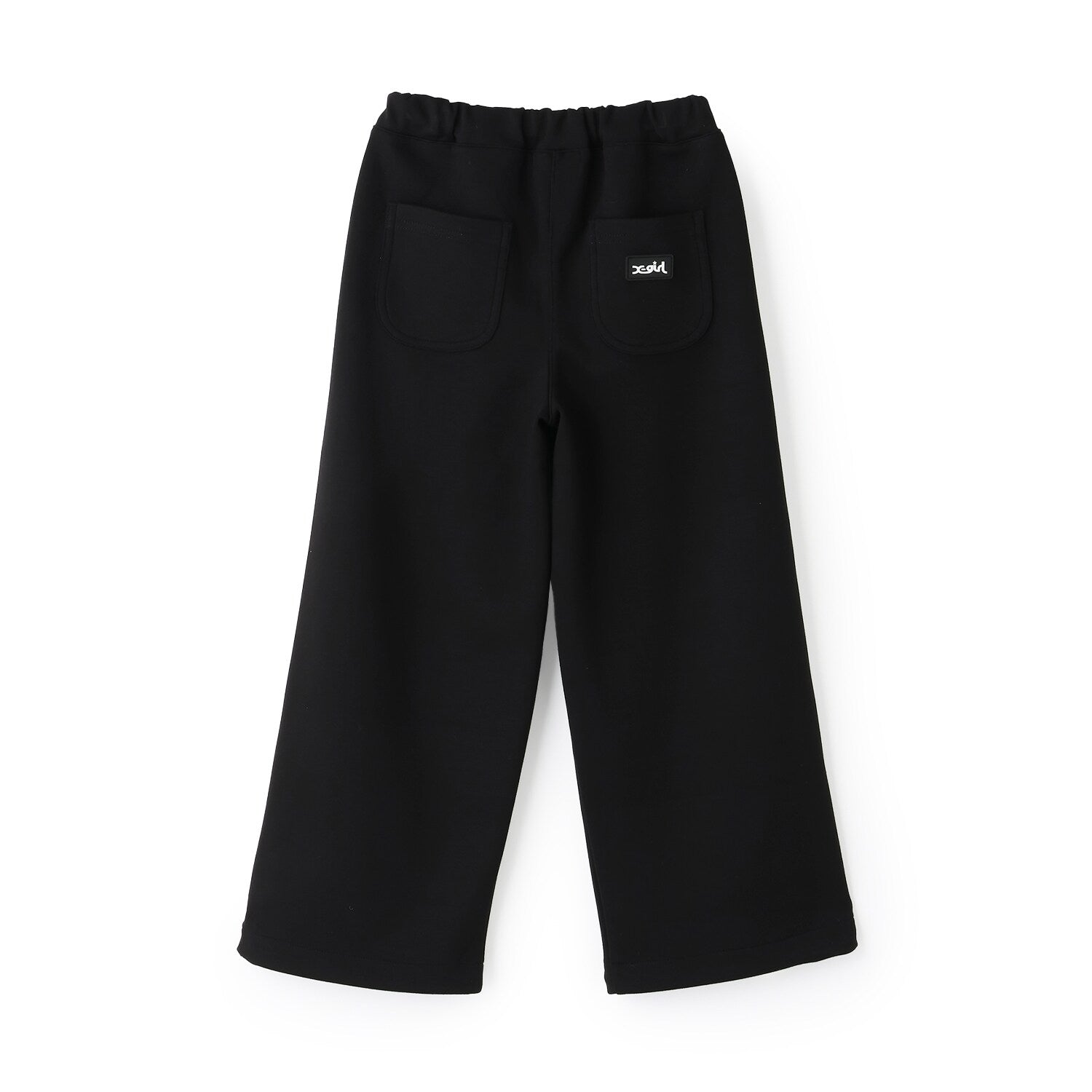 ダンボールニット裾ドロストパンツ