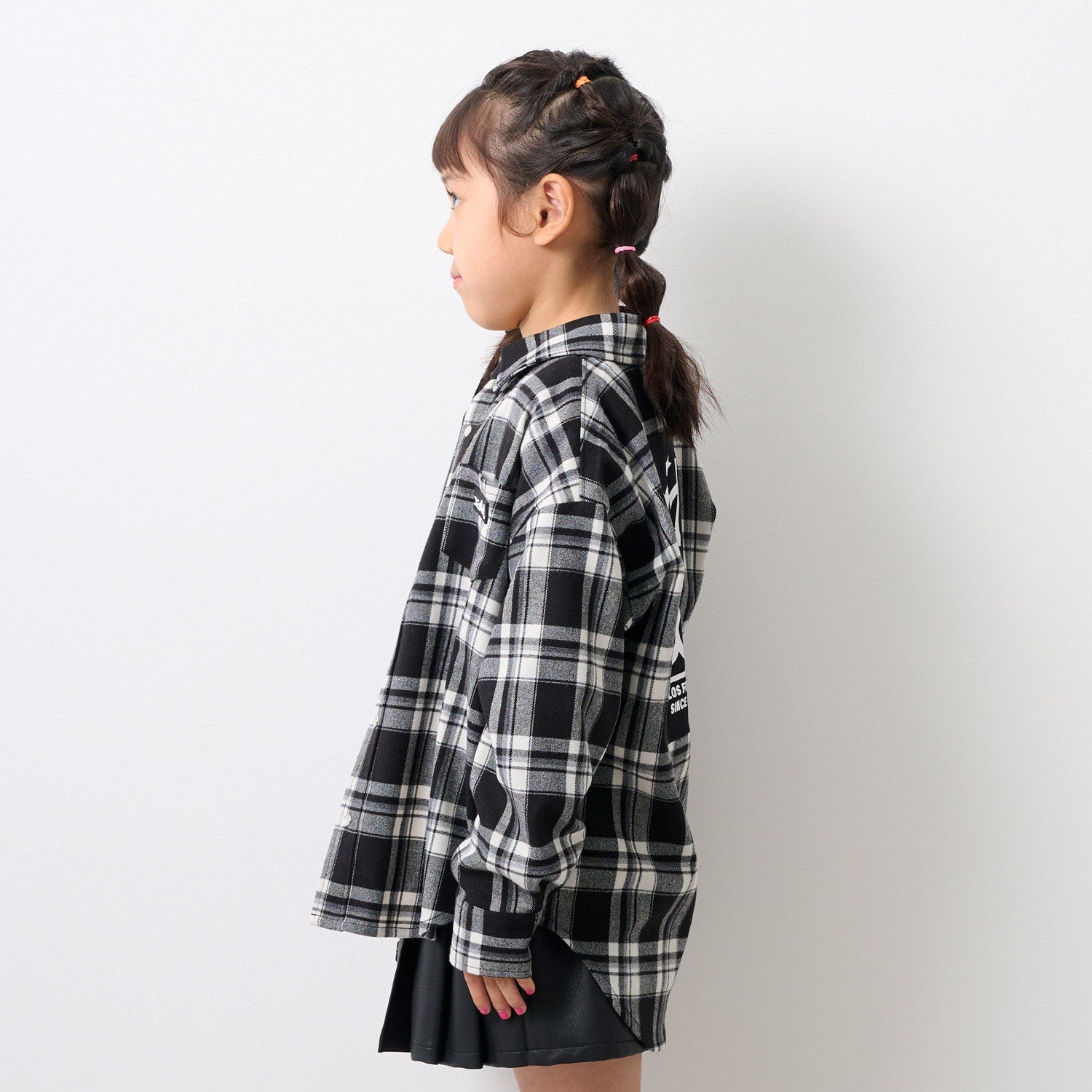 ロゴ バックプリント シャツ