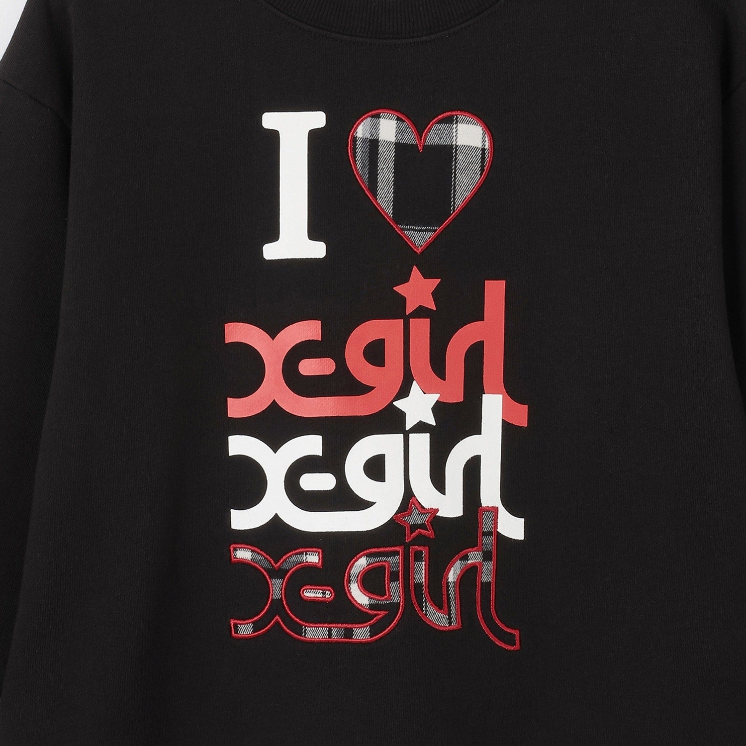 I LOVE X-girl トレーナー
