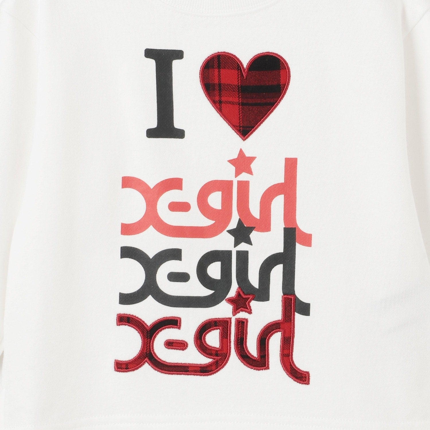 I LOVE X-girl トレーナー