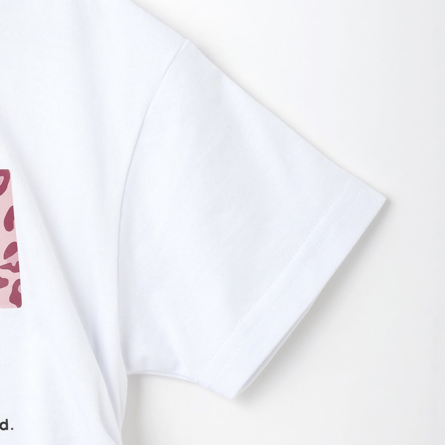 ボックスロゴ短丈半袖Tシャツ