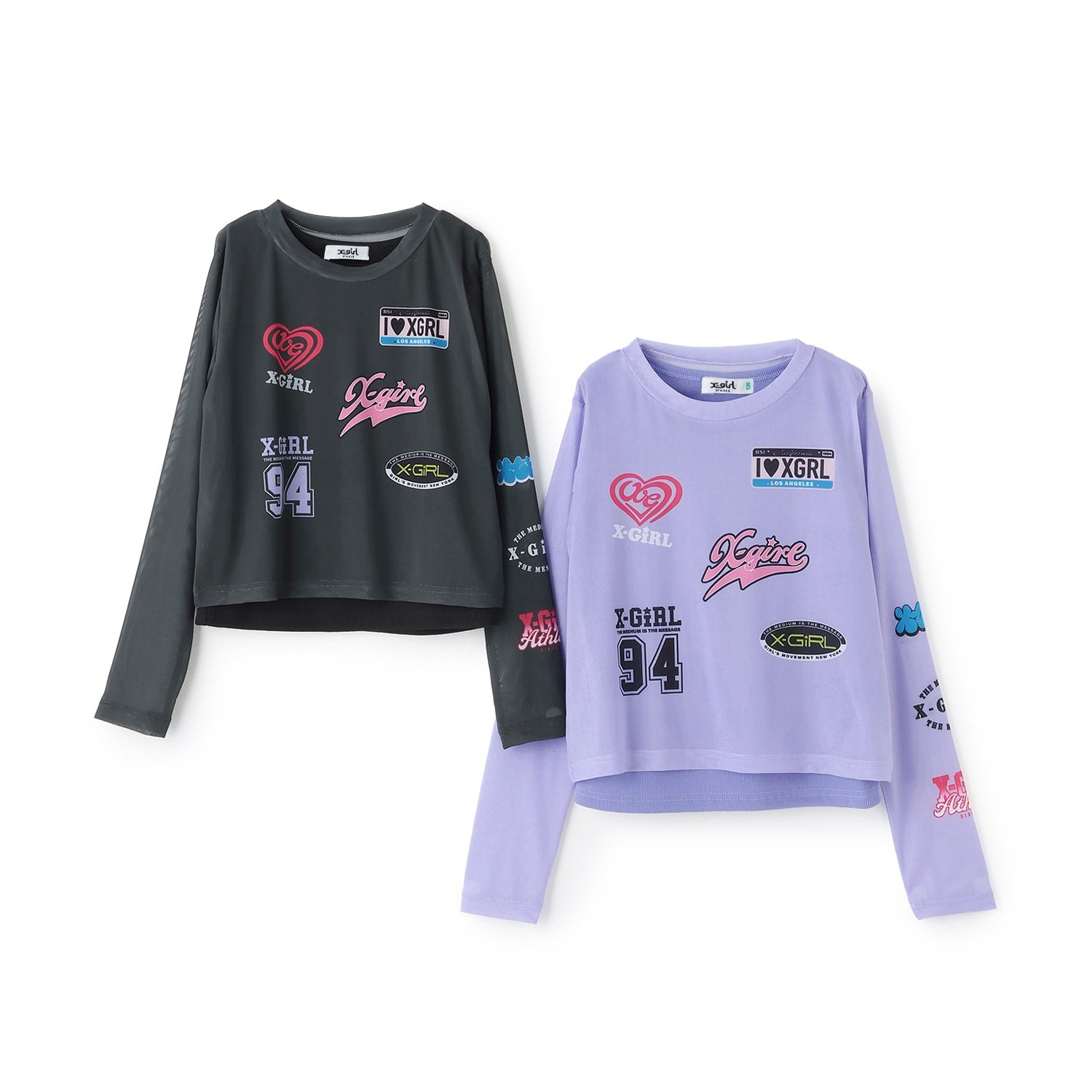 シアー長袖Tシャツセット