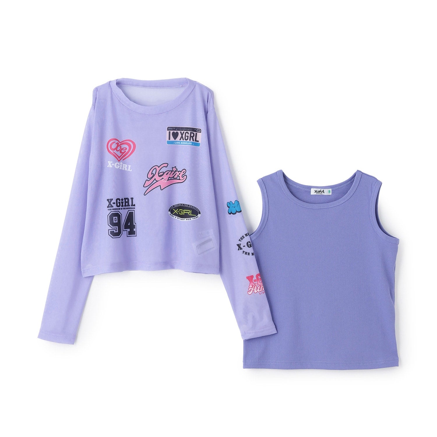 シアー長袖Tシャツセット