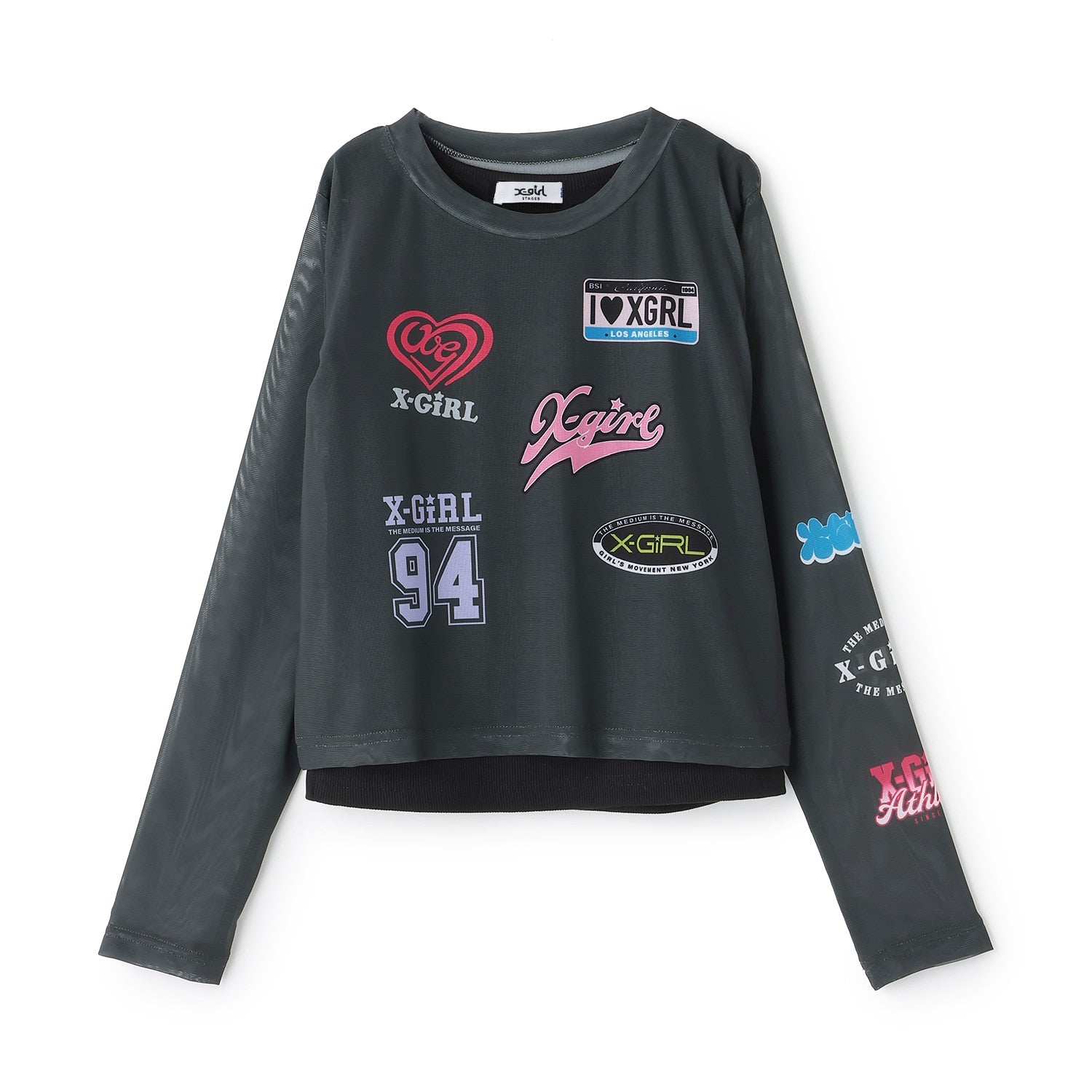 シアー長袖Tシャツセット