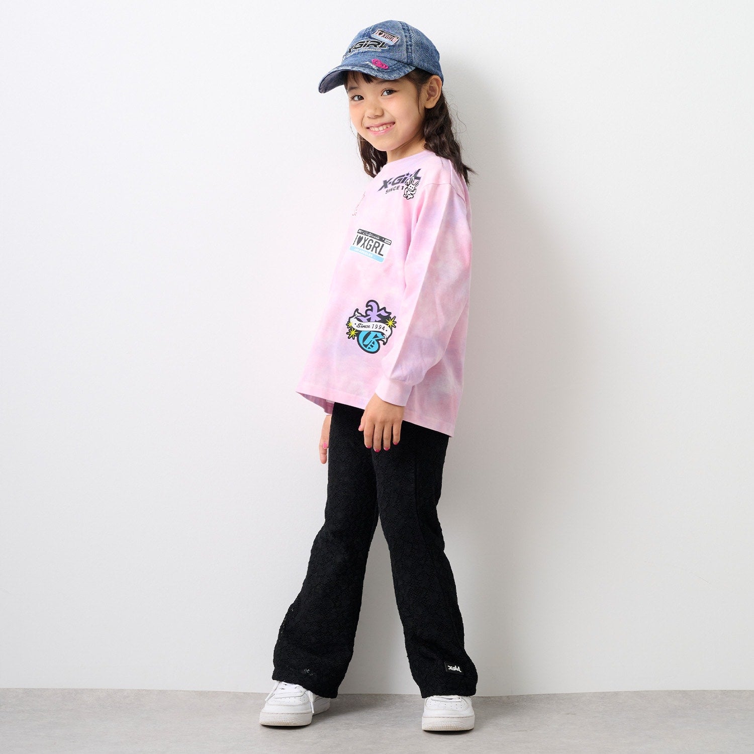 MIXロゴ長袖Tシャツ