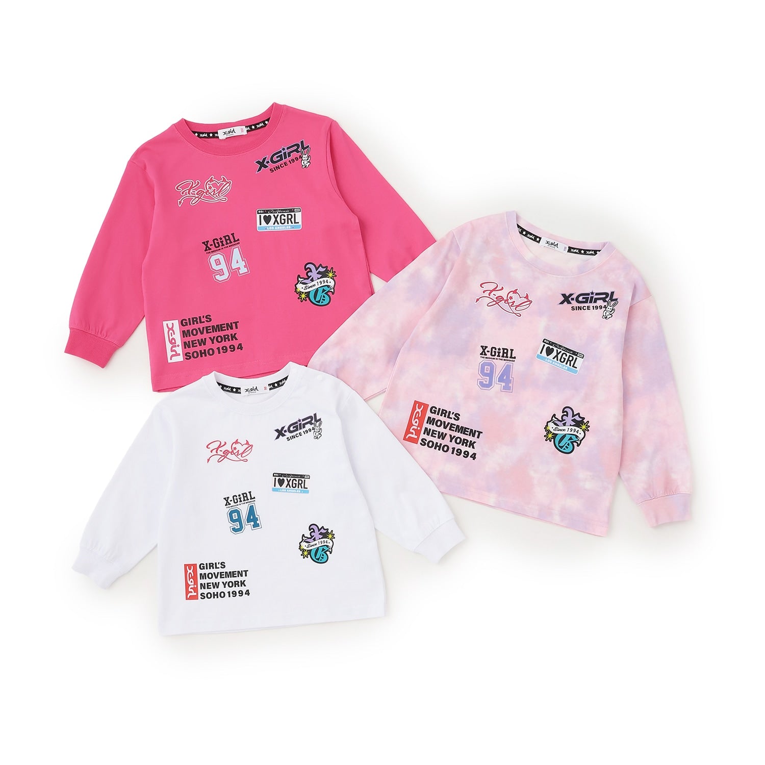 MIXロゴ長袖Tシャツ